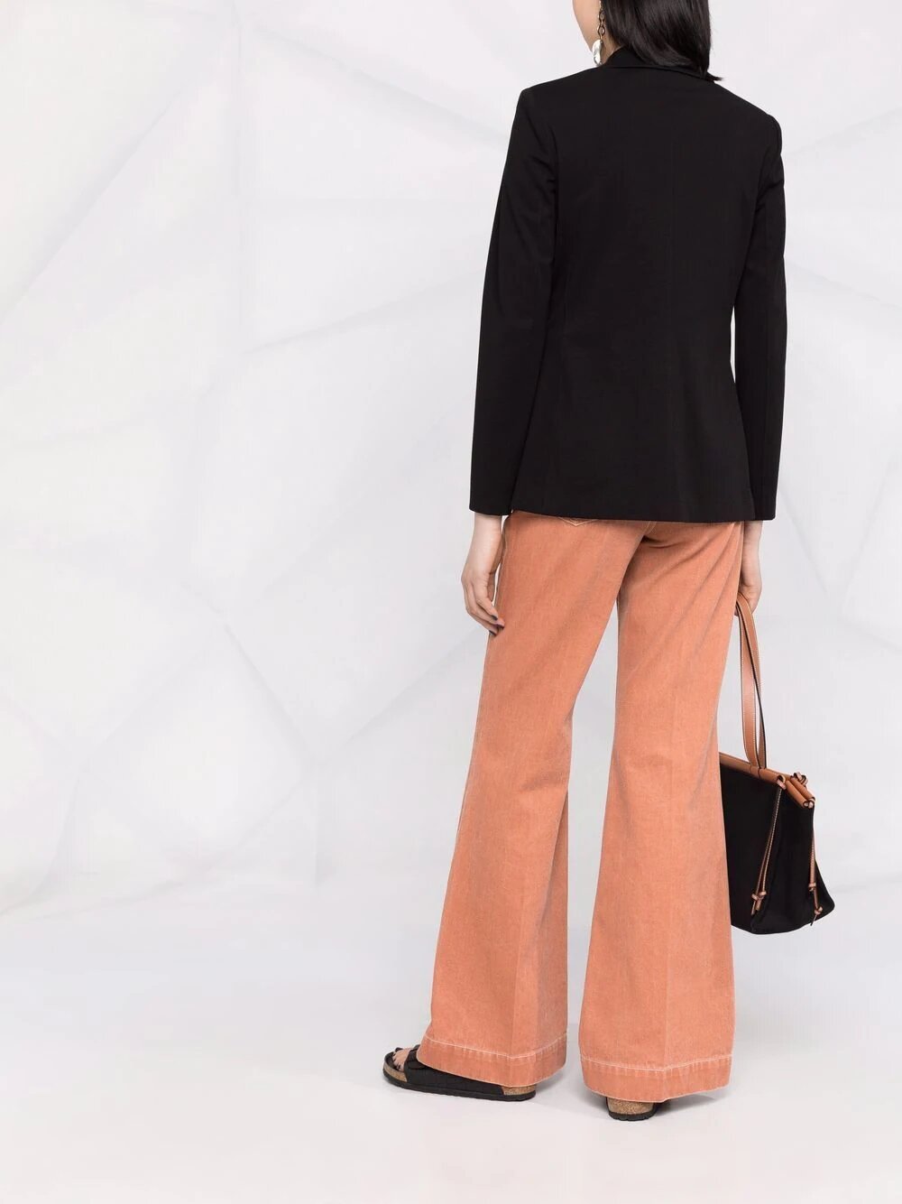 Blazer con spalline