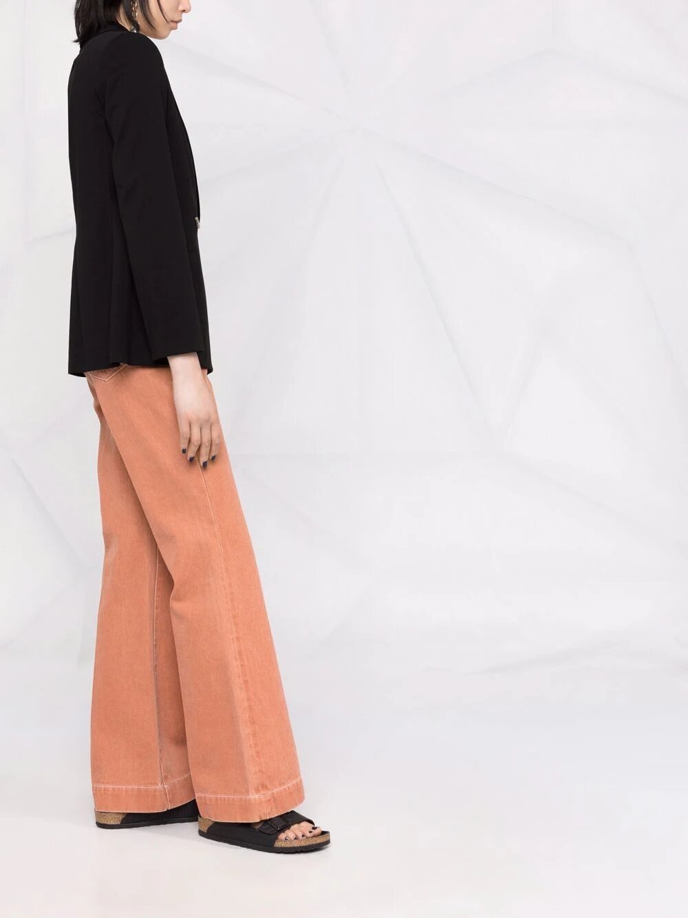 Blazer con spalline