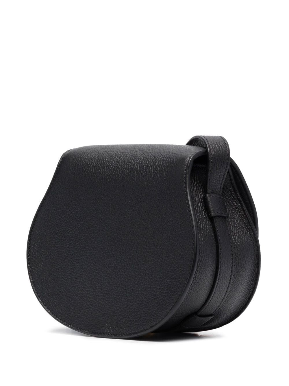 Borsa saddle Marcie piccola in pelle granata