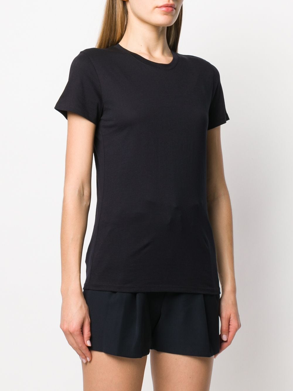 Shirt Girocollo Essential in Cotone Pima