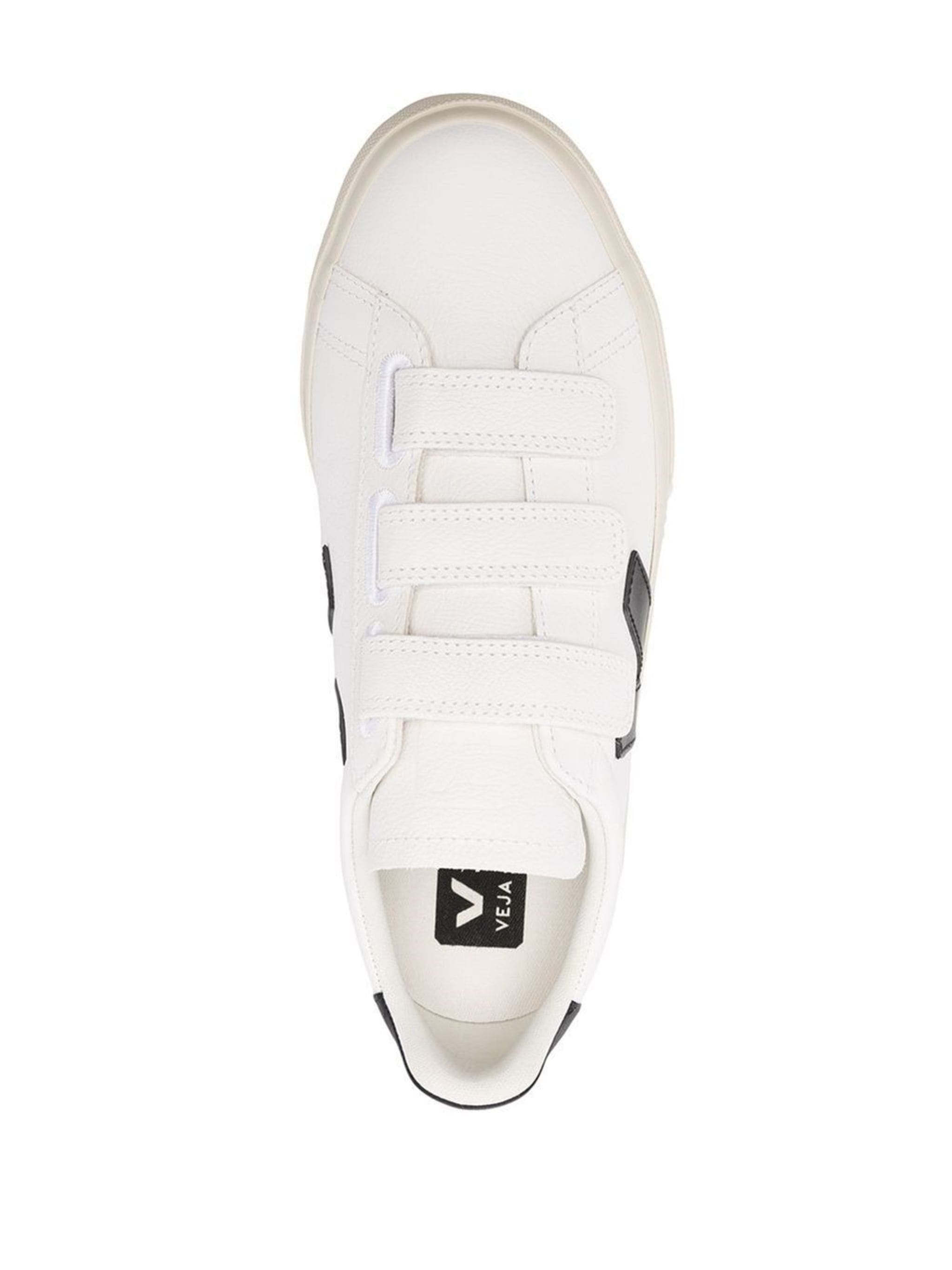 SNEAKERS RECIFE LEATHER WHITE BLACK