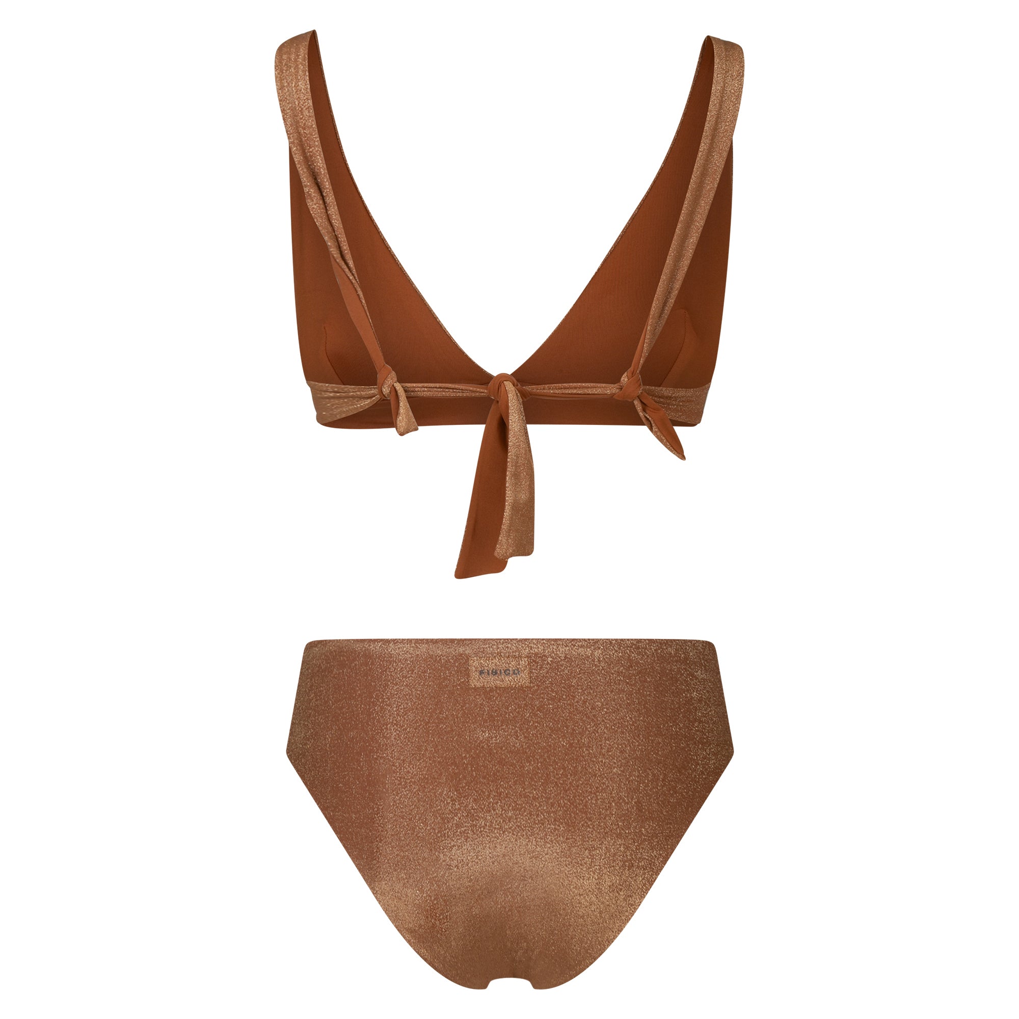 Triangolo allungato lurex