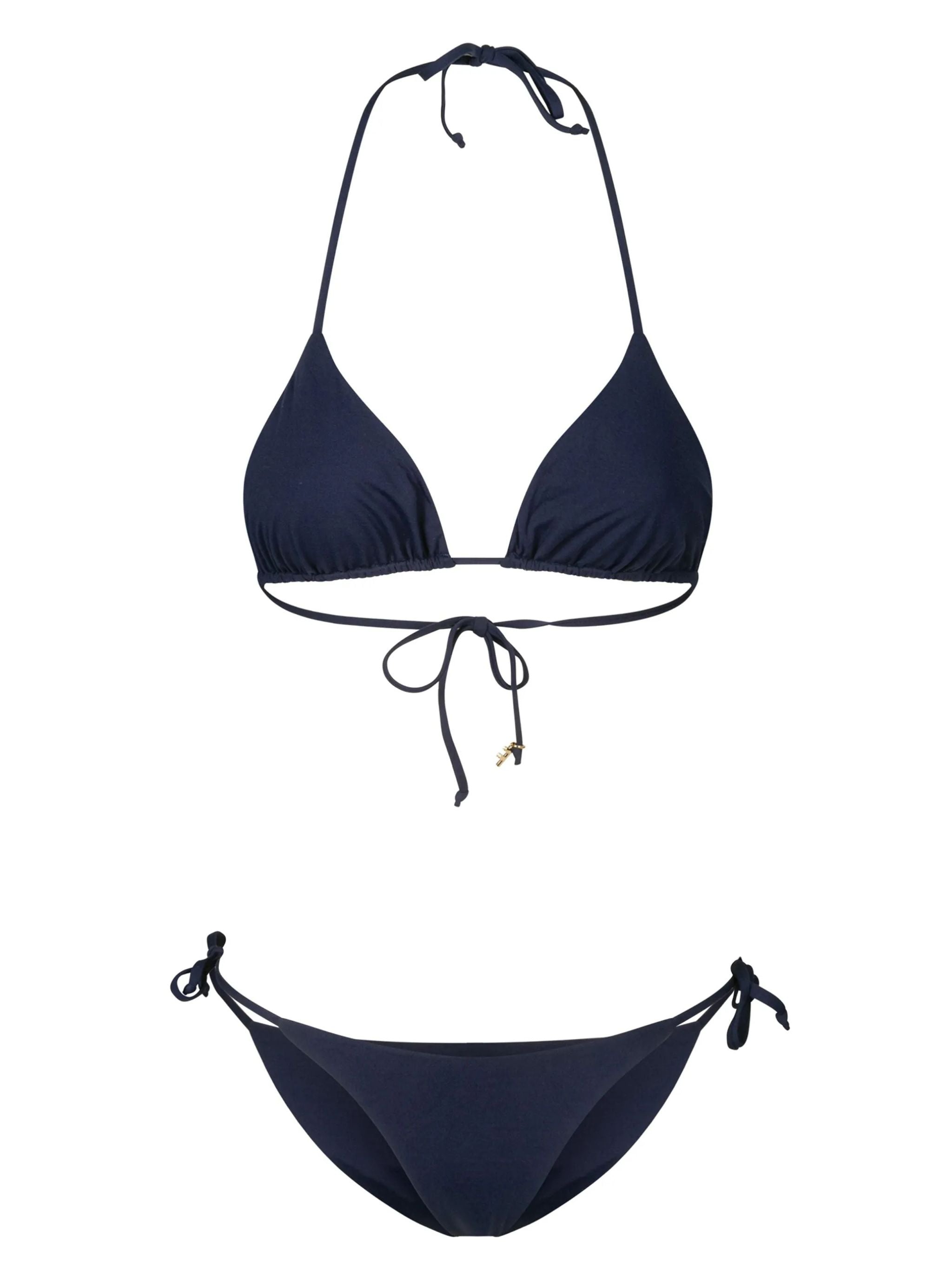 TRIANGOLO BICOLORE SLIP LACCI