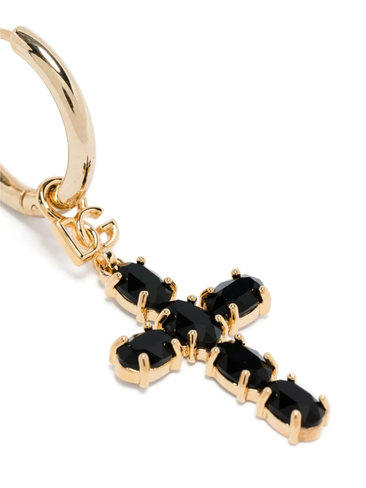 Orecchini con croci in strass di cristallo