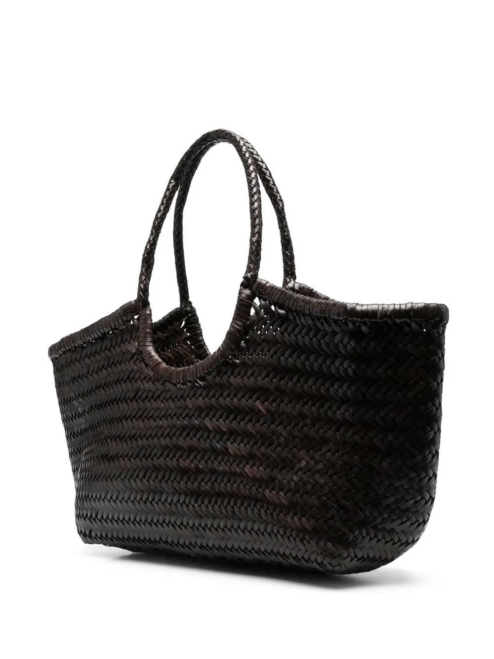 Borsa grande Nantucket Basket Dark Brown