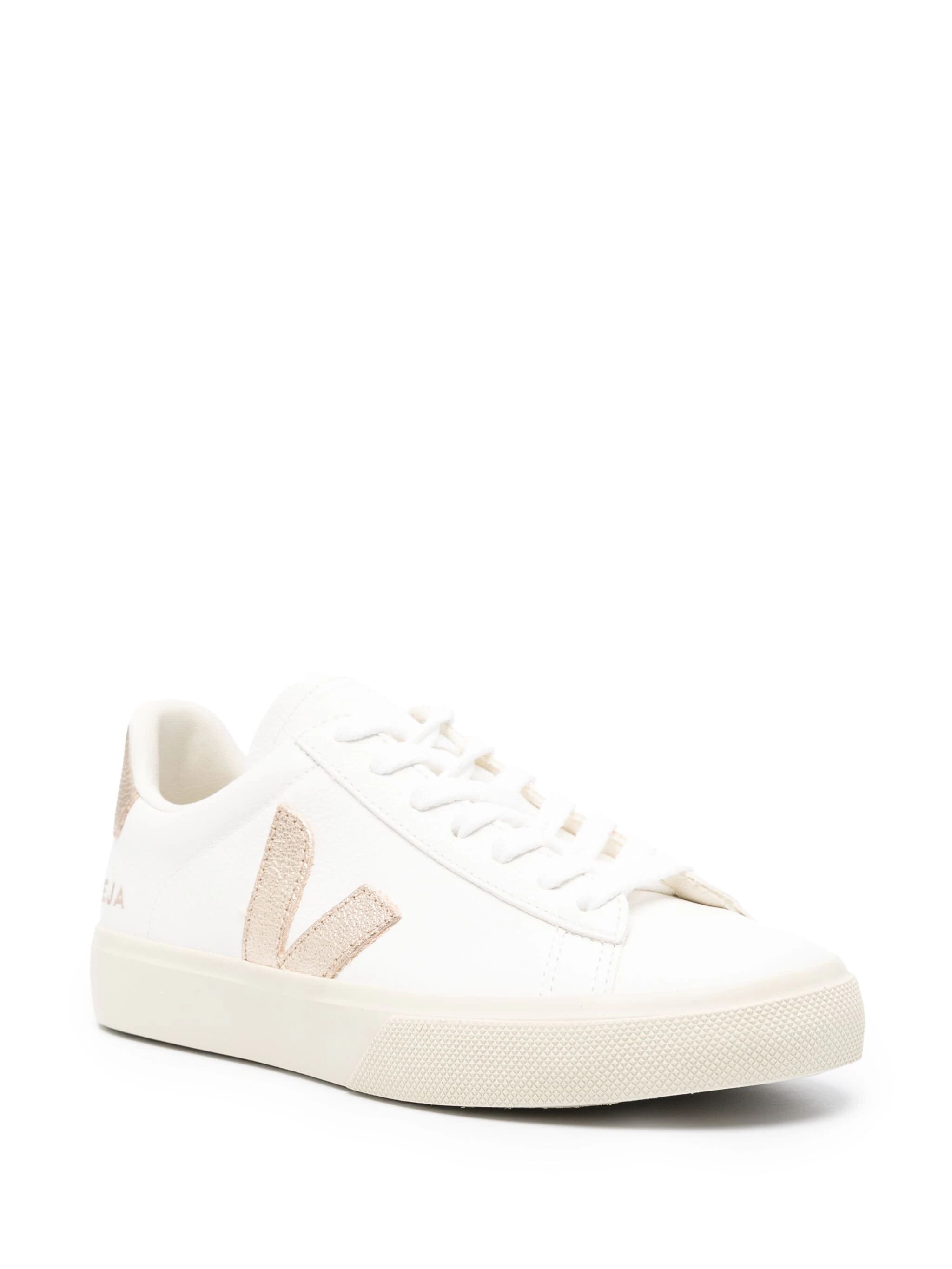 SNEAKERS CAMPO LEATHER WHITE PLATINE