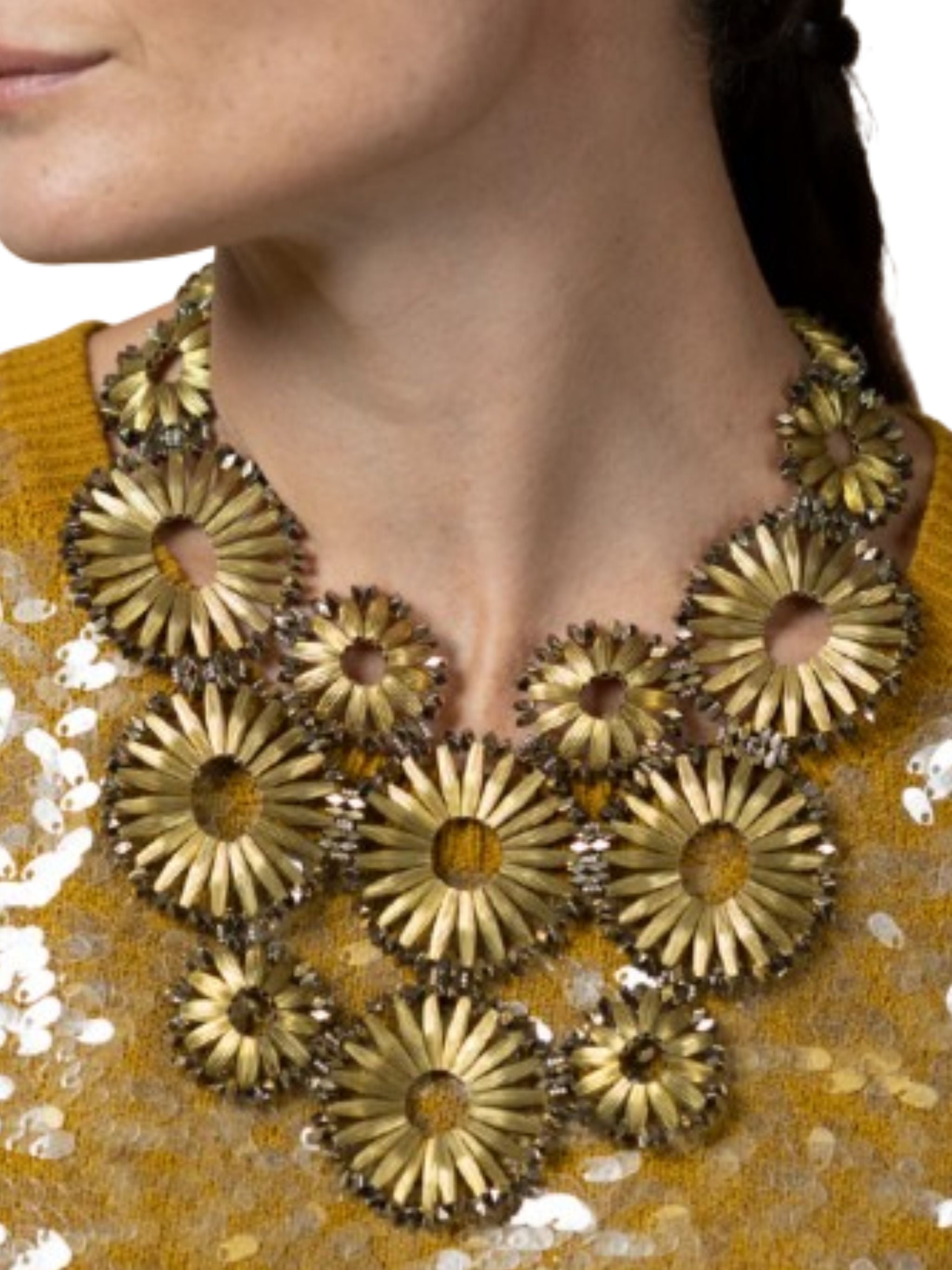Collana Girasole Oro