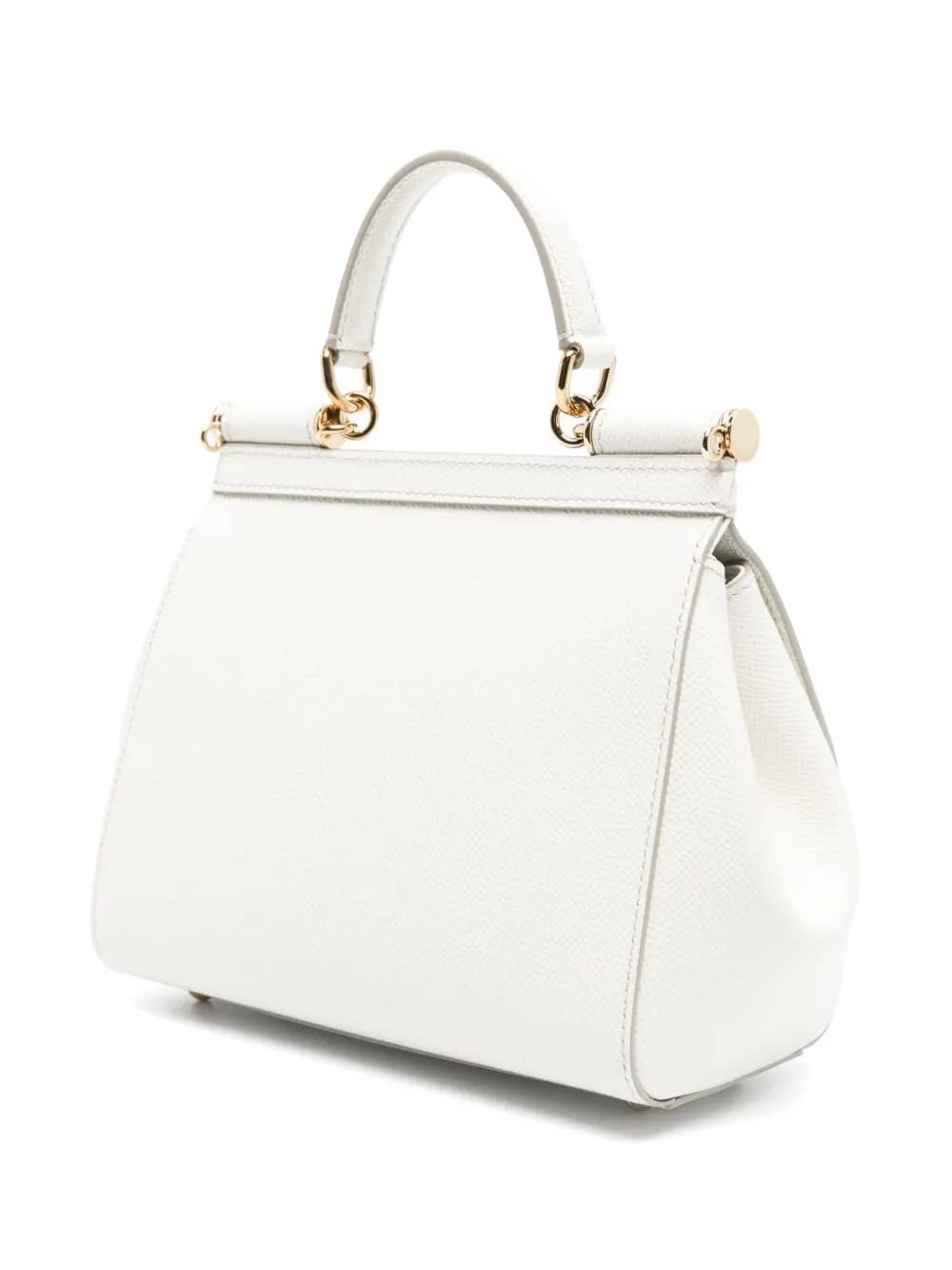 Borsa a mano Sicily media Bianco