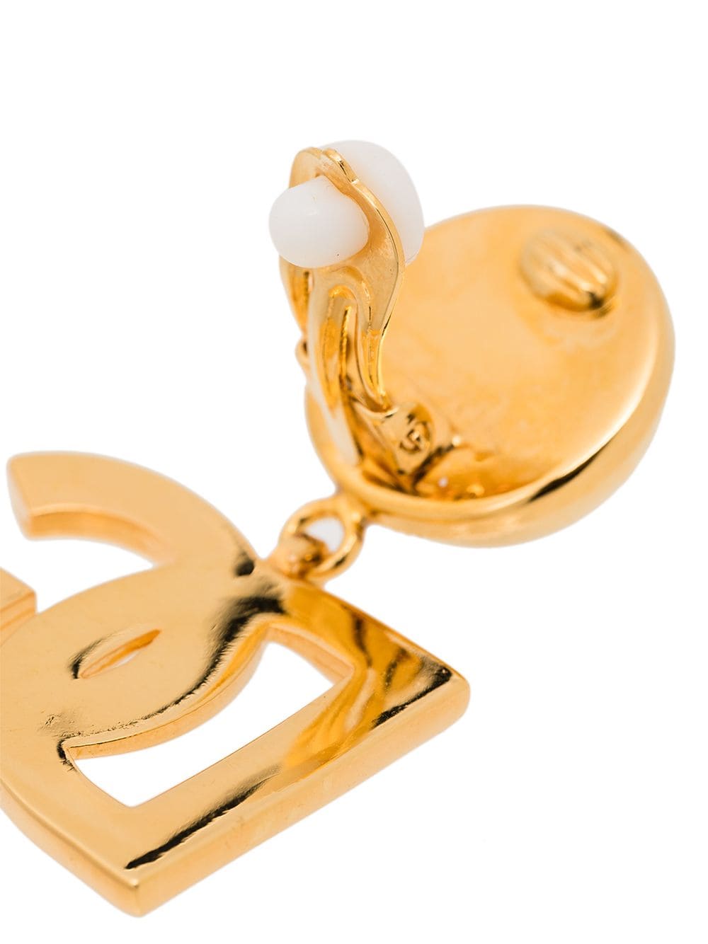 ORECCHINI POP A CLIPS CON LOGO DG