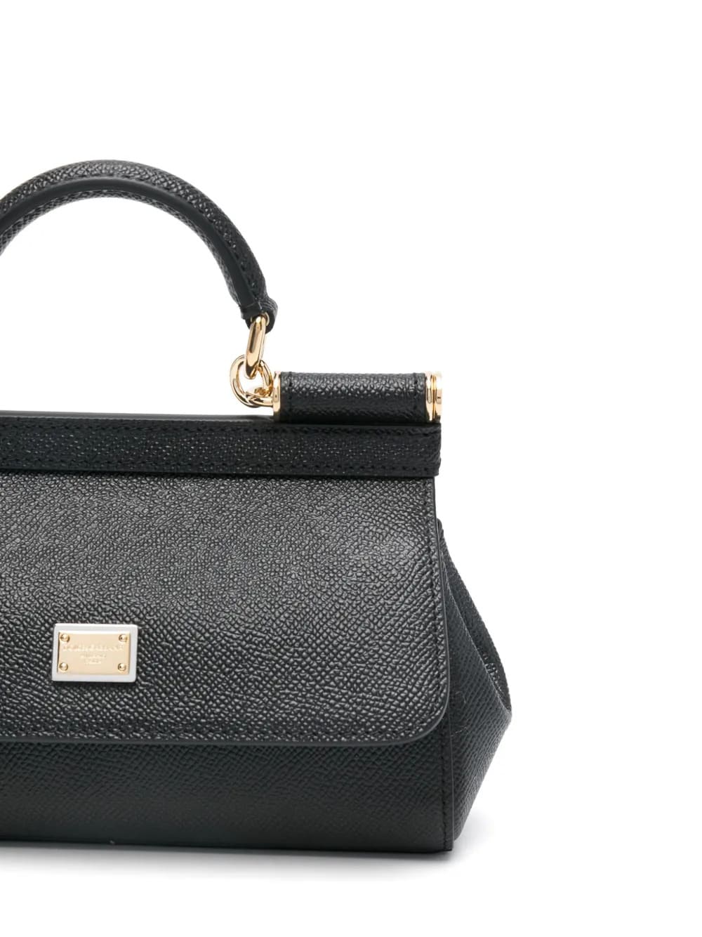 Borsa a mano Sicily mini in pelle di vitello dauphine