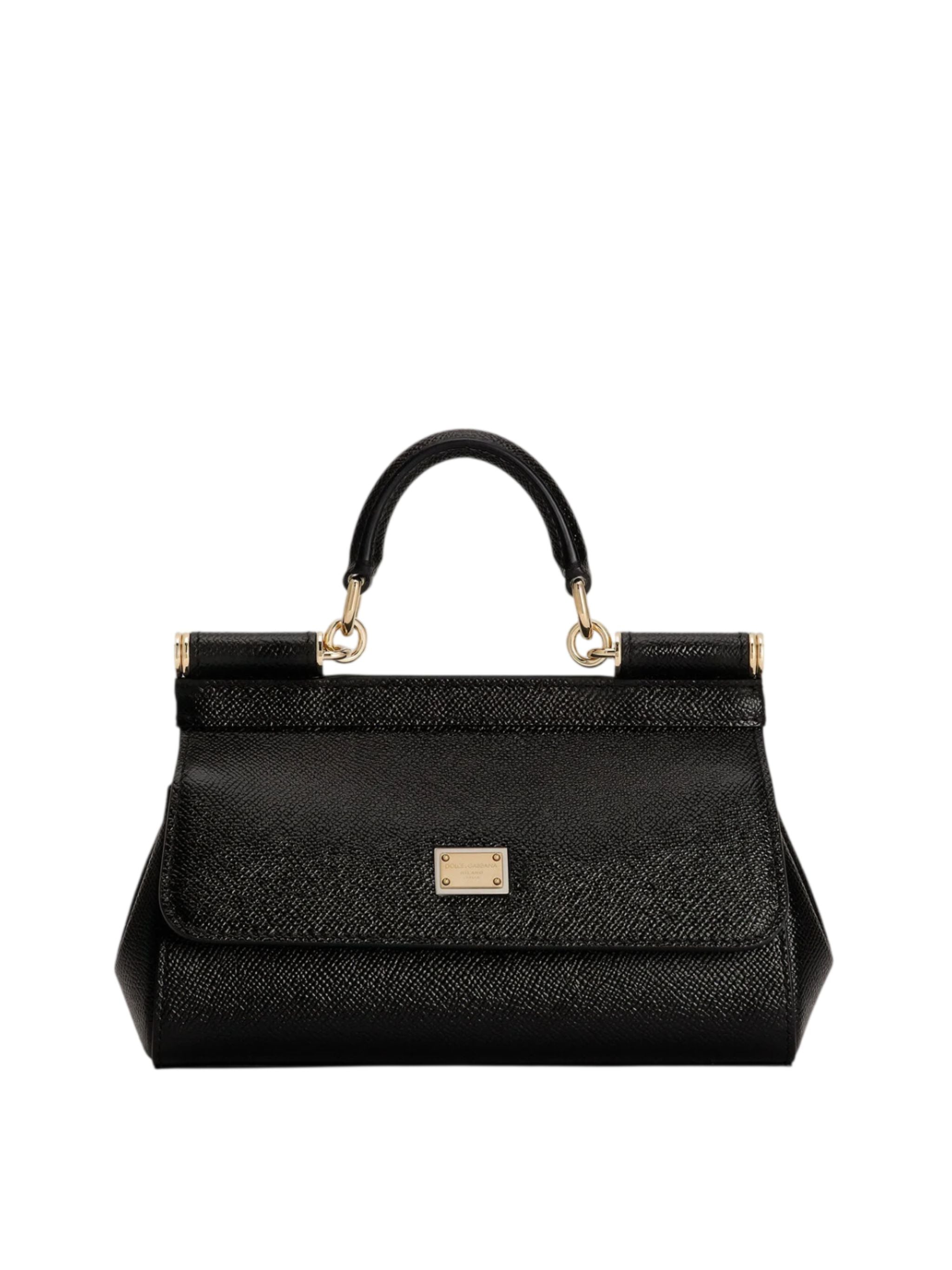 Borsa a mano Sicily mini in pelle di vitello dauphine