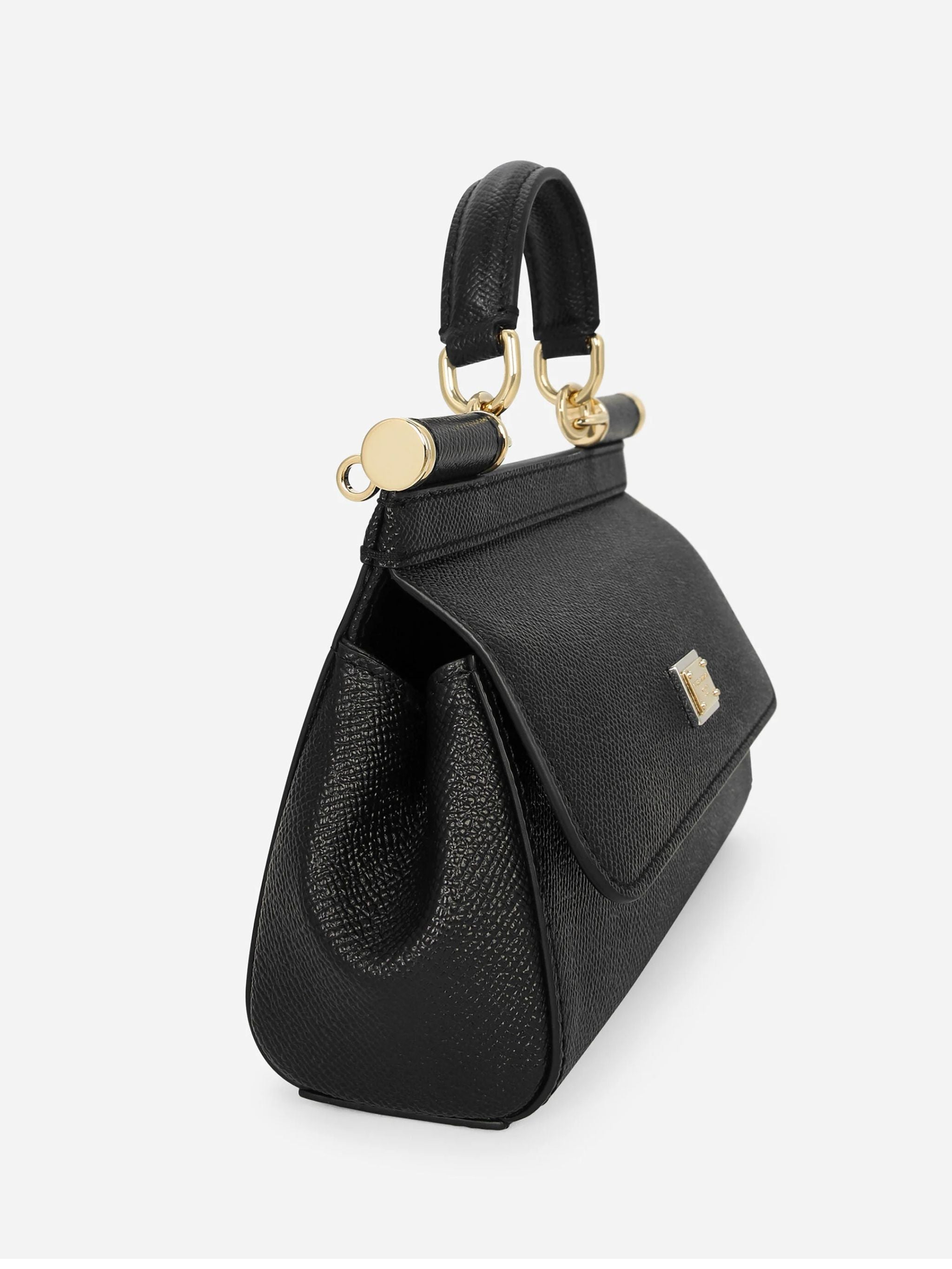 Borsa a mano Sicily mini in pelle di vitello dauphine