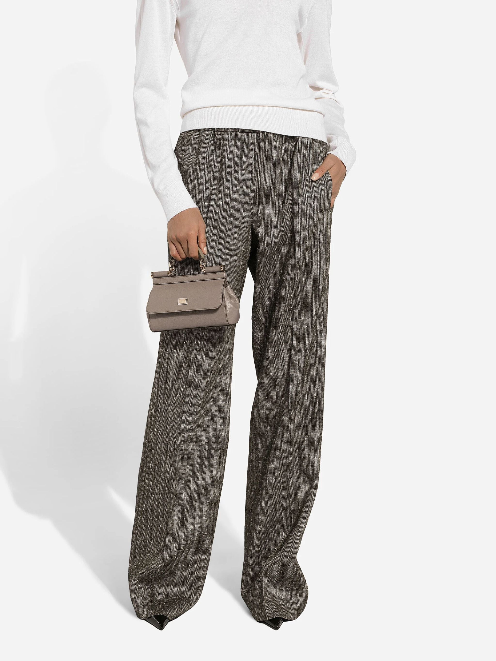 Sicily mini handbag in Dauphine calfskin