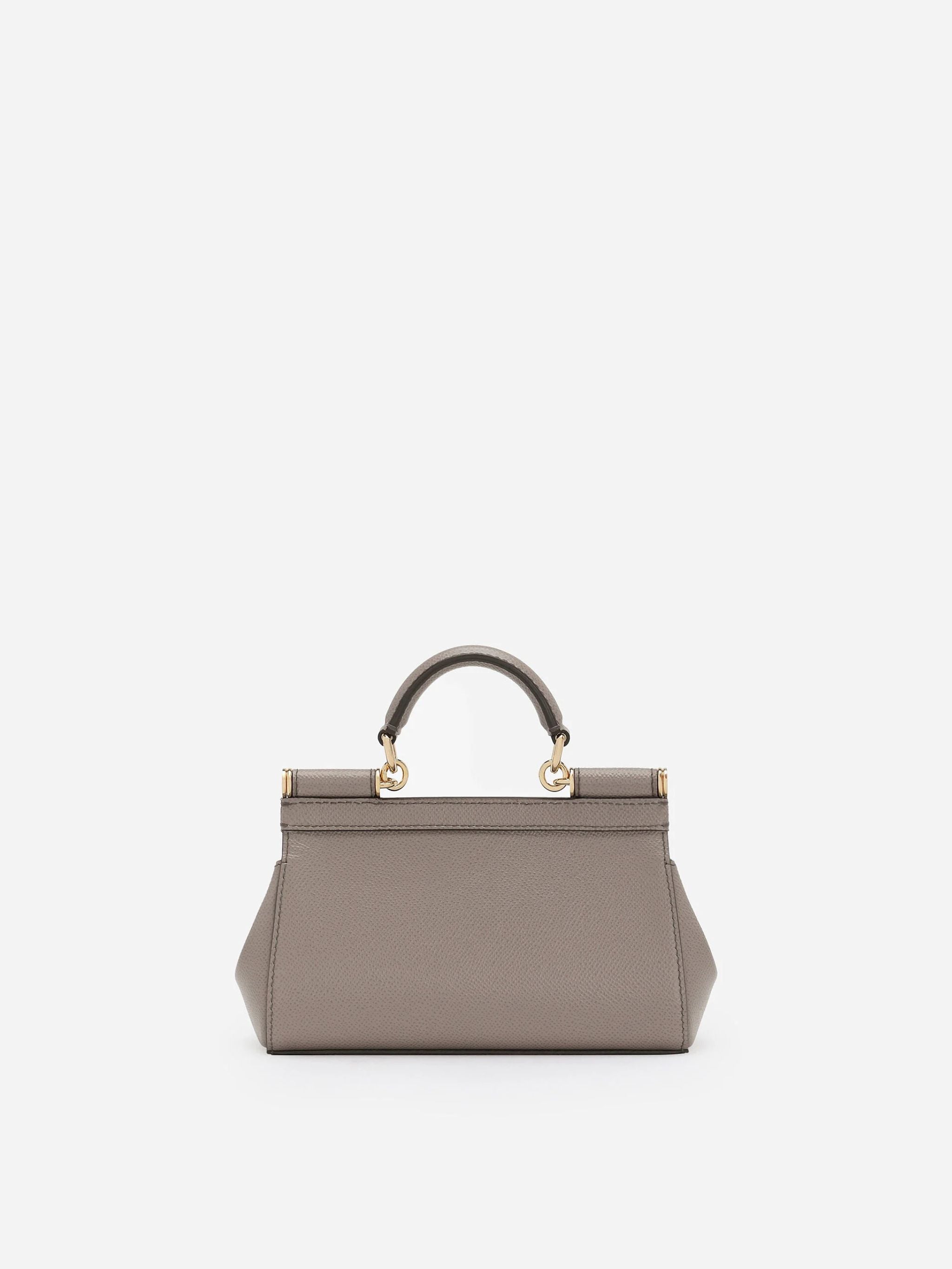 Borsa a mano Sicily mini in pelle di vitello dauphine