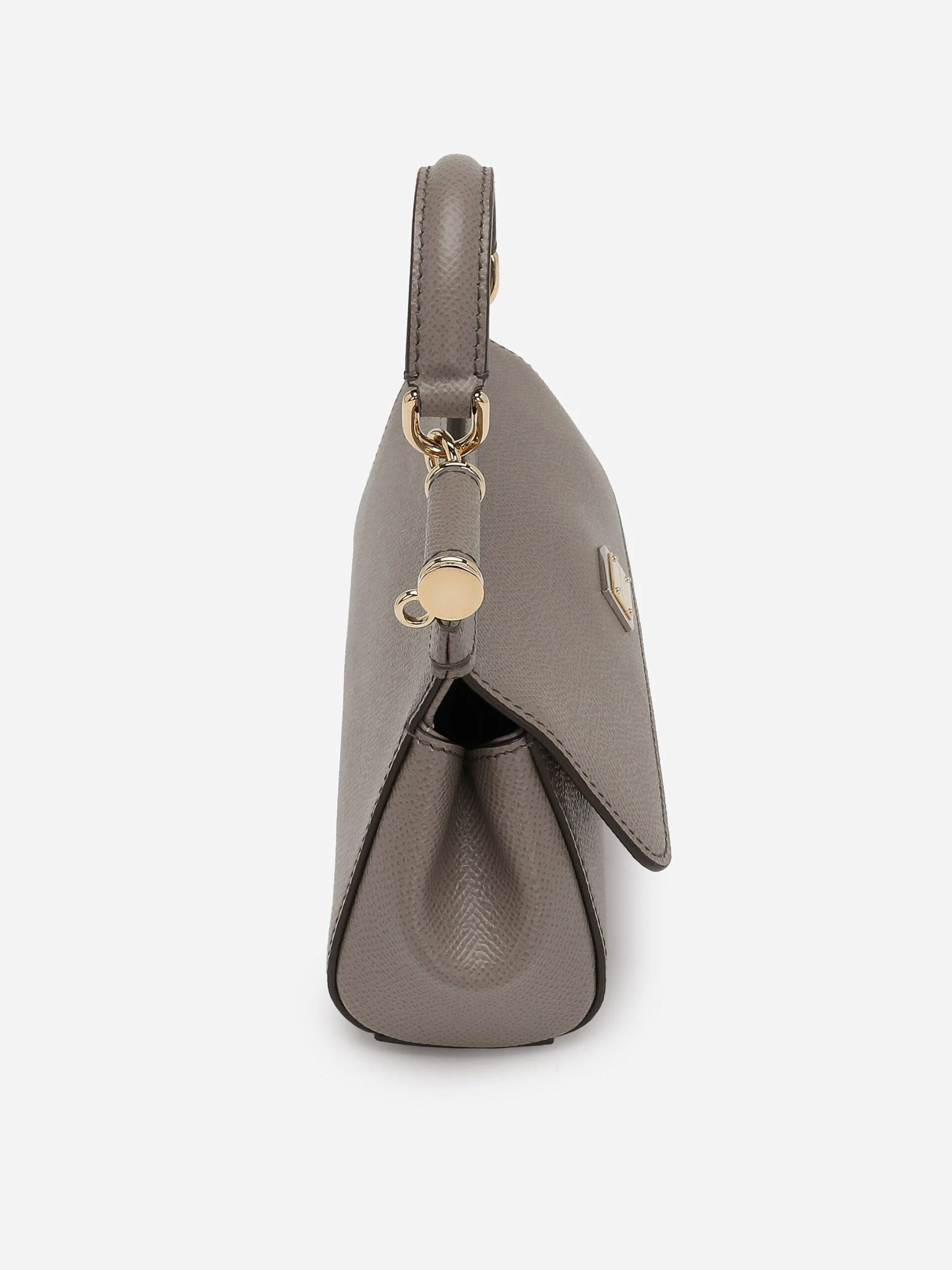 Borsa a mano Sicily mini in pelle di vitello dauphine
