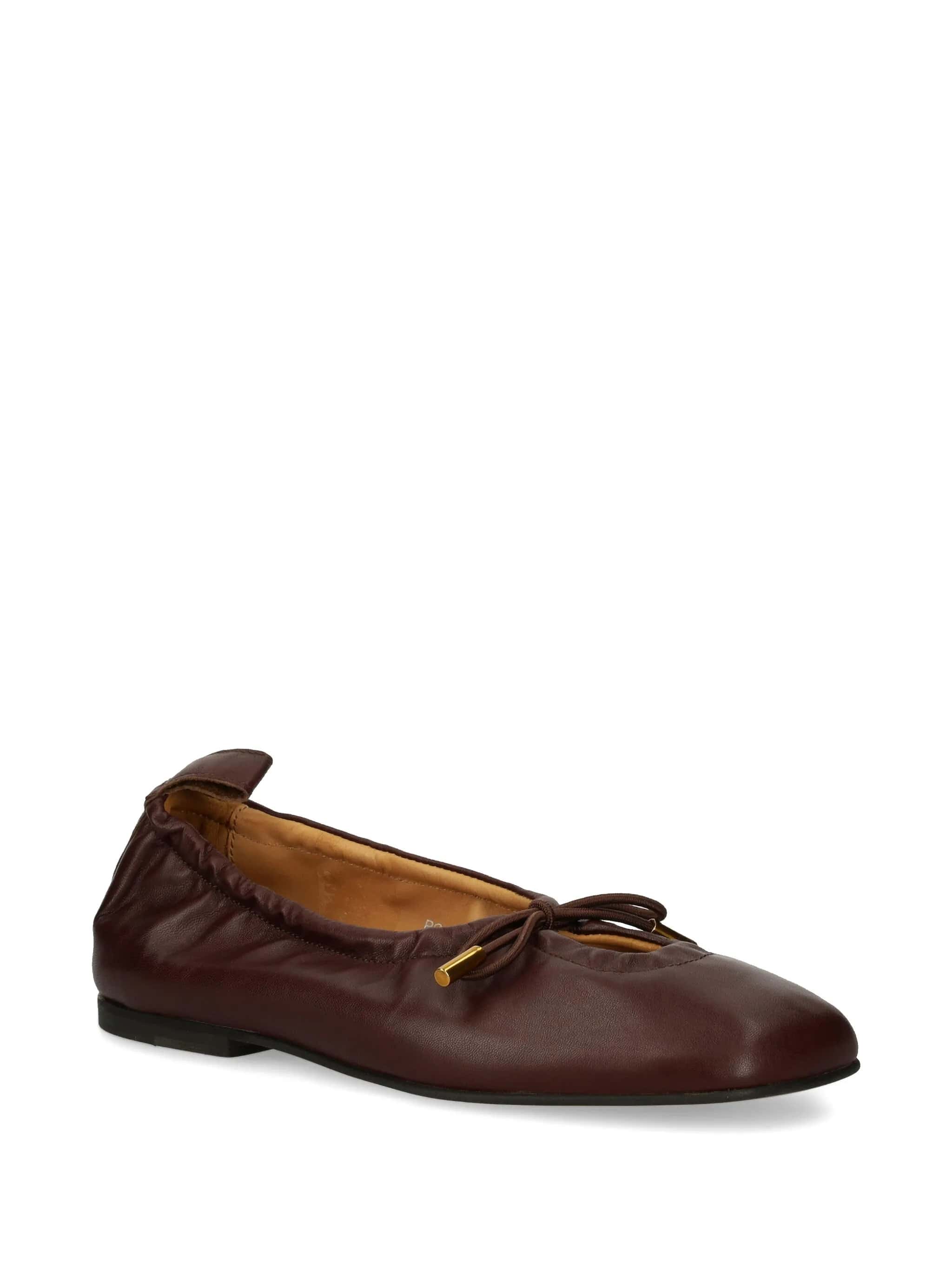 Ballerine ALOHAS Rosalind – Pelle Marrone