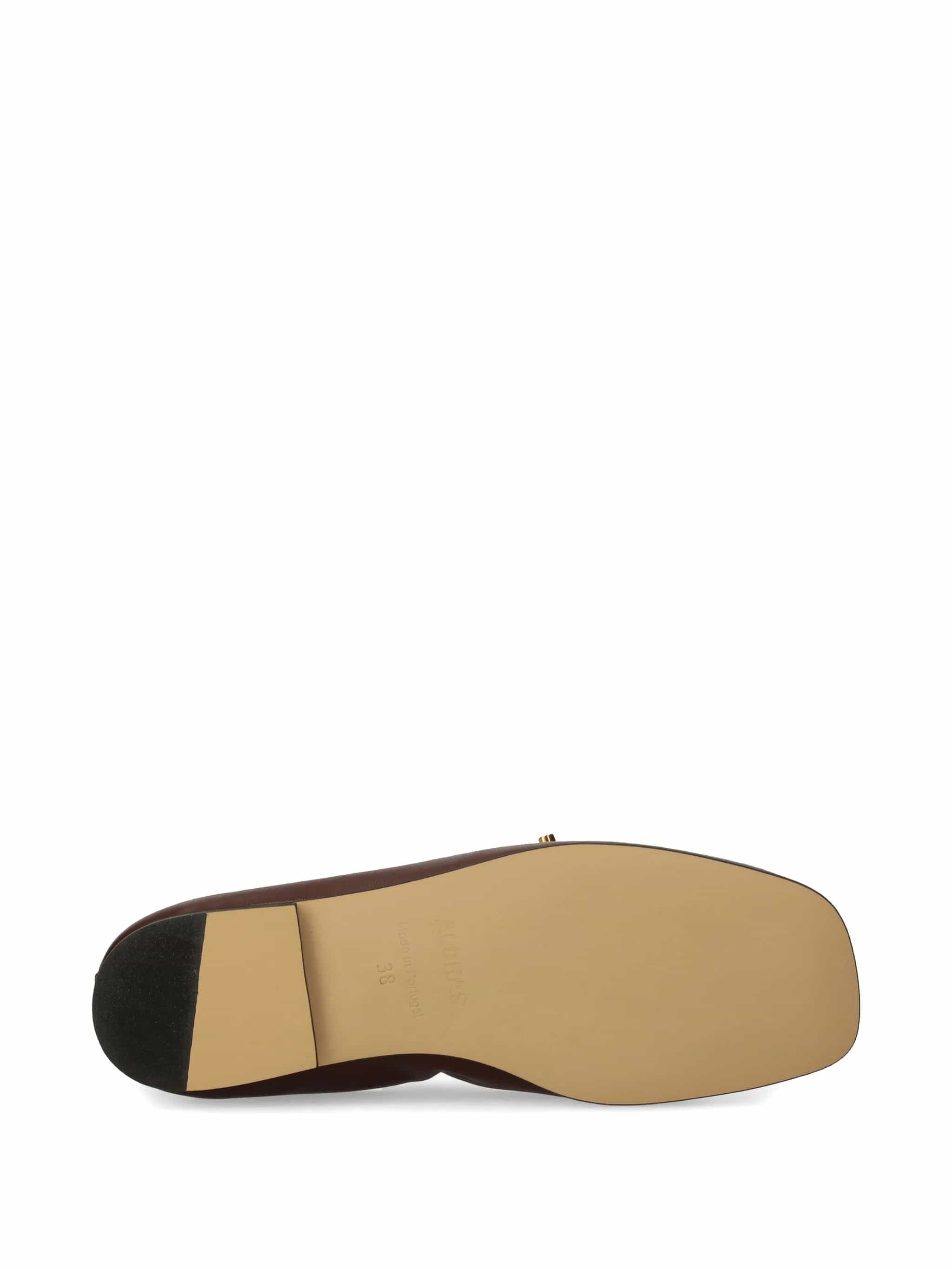 Ballerine ALOHAS Rosalind – Pelle Marrone