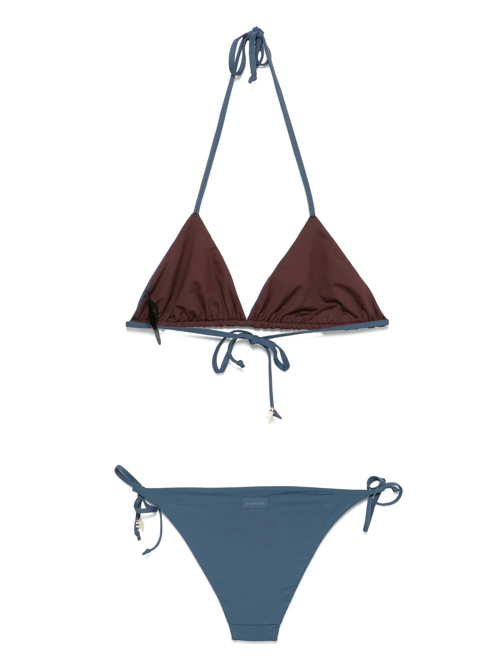 TRIANGOLO BICOLORE SLIP LACCI
