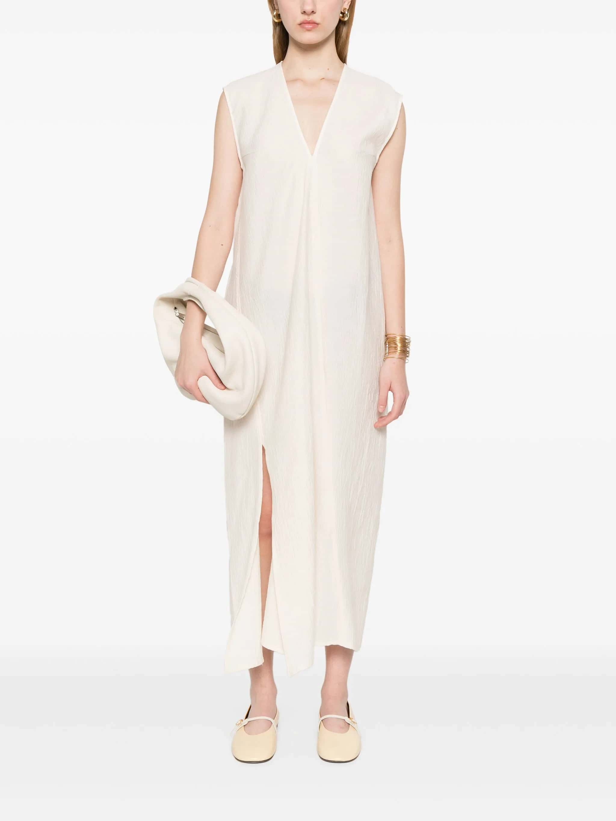 SLEEVELESS ASSYMETRIC DRESS