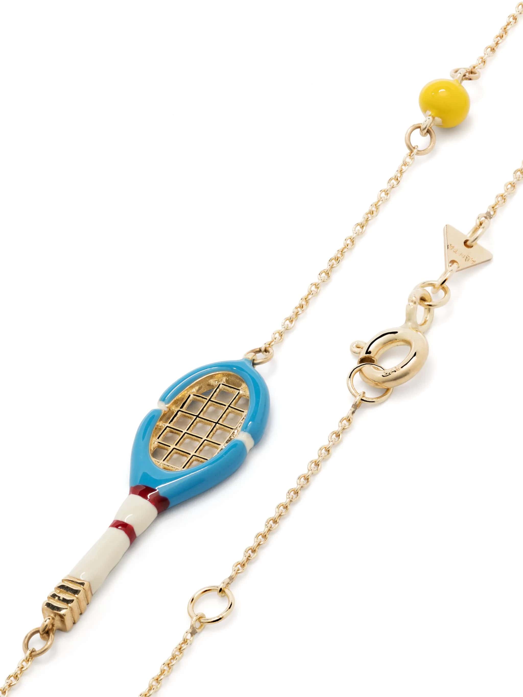 NECKLACE ROLO TENNIS PELOTA ENAMEL