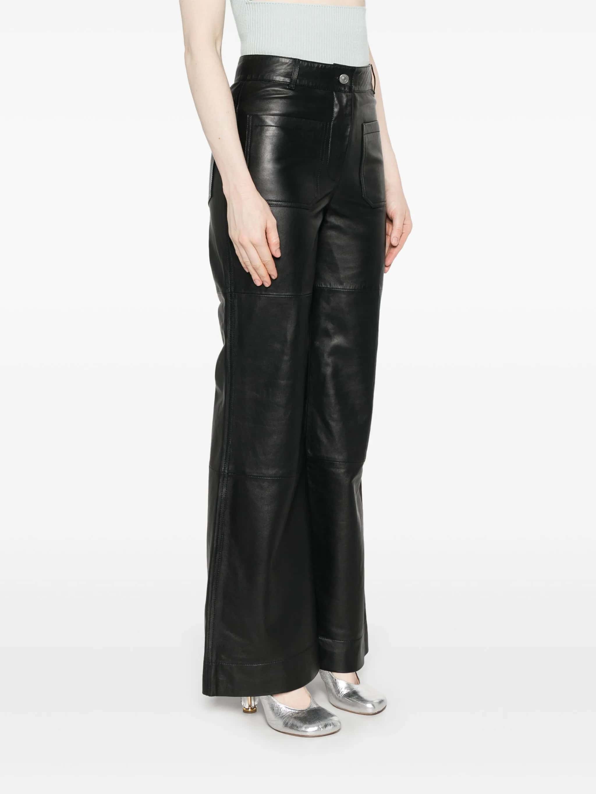 Pantaloni in pelle Alina