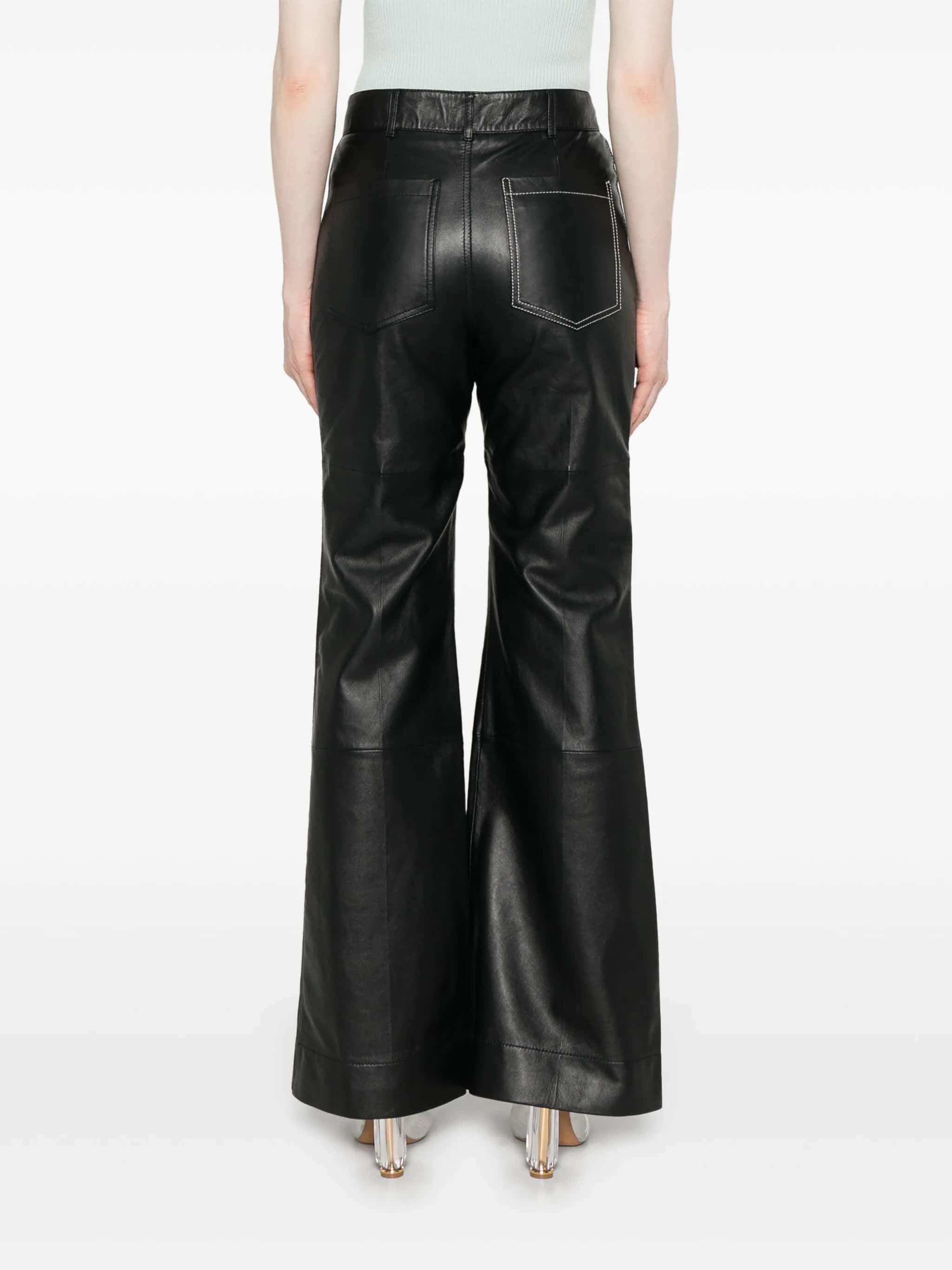 Pantaloni in pelle Alina