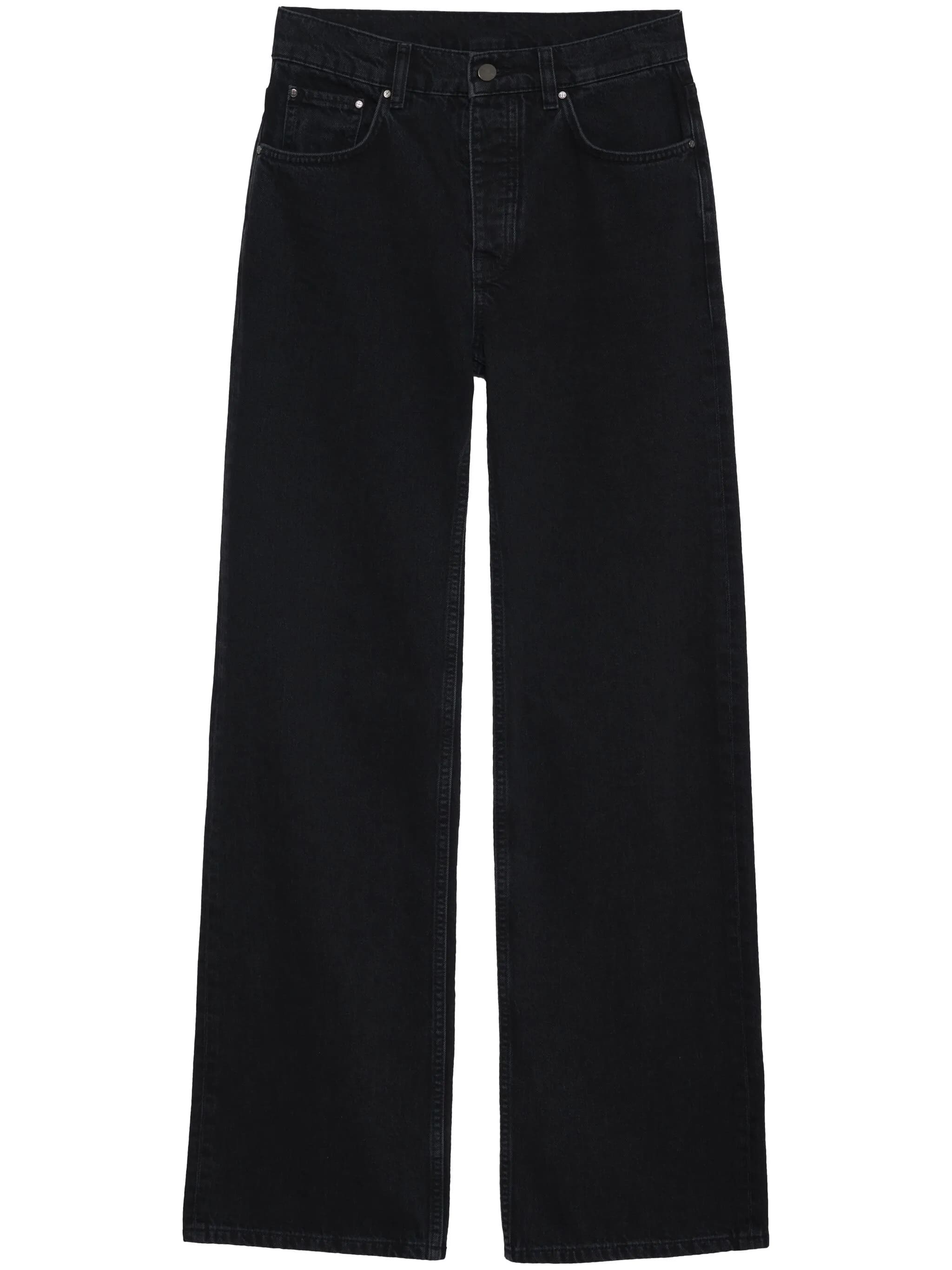 Jeans a gamba larga