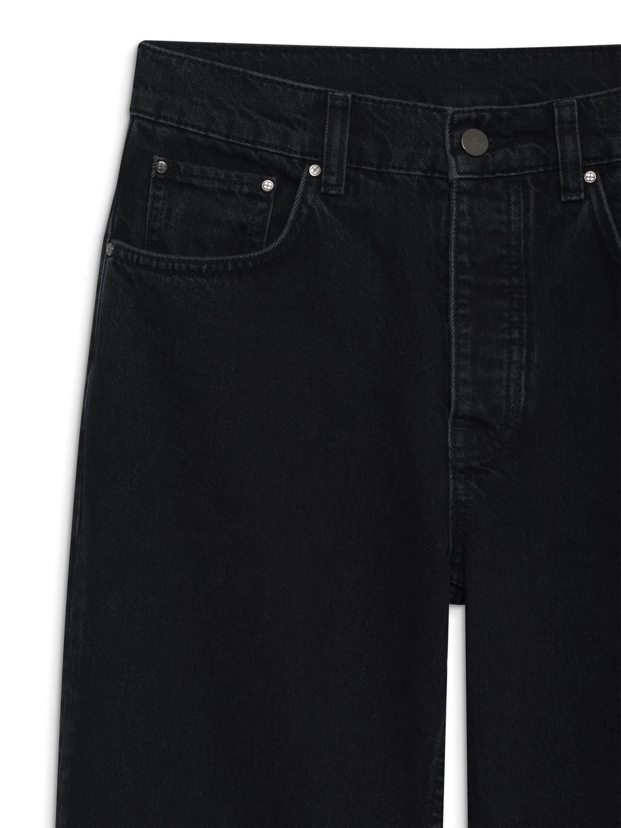 Jeans a gamba larga