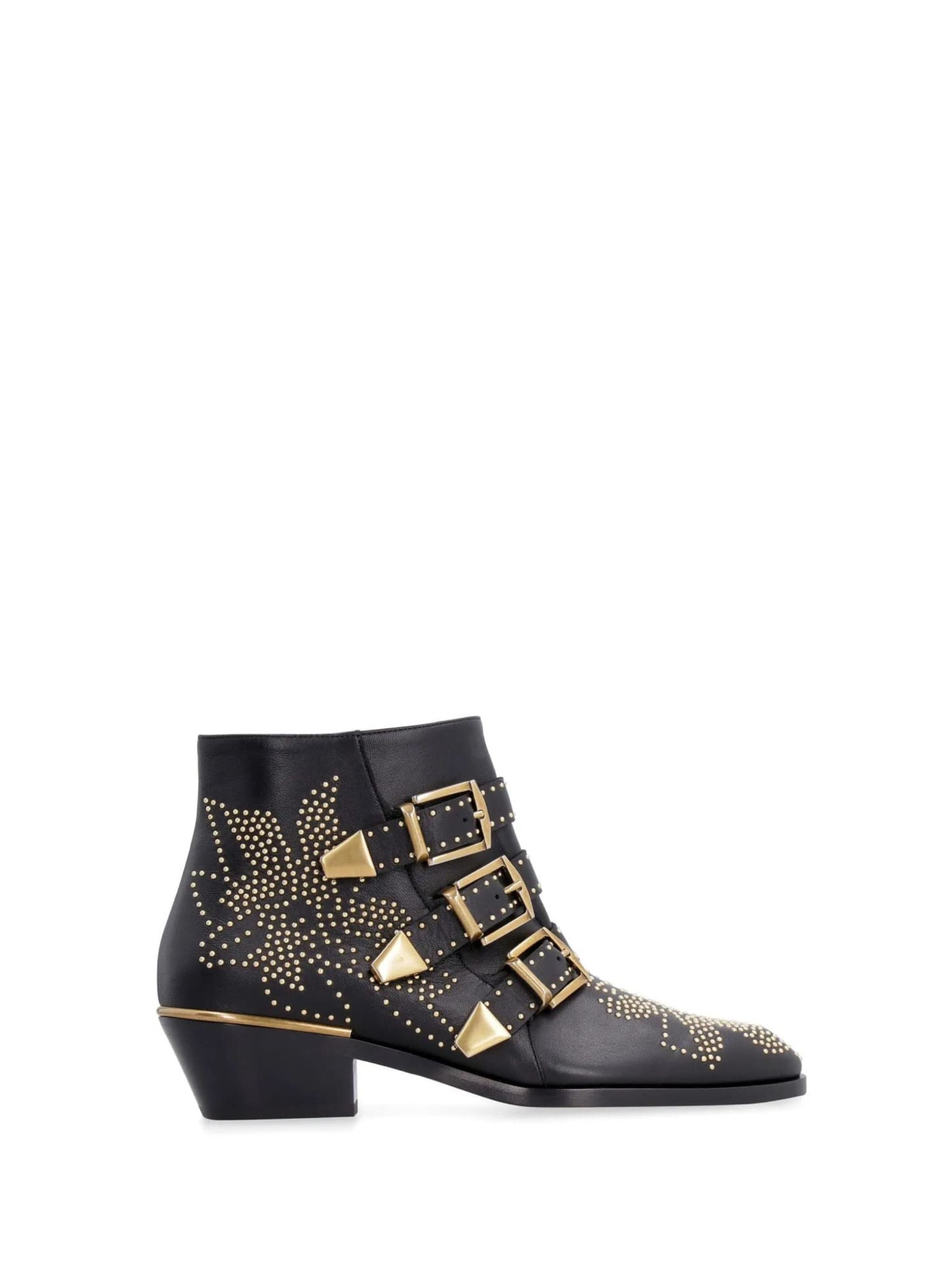 SUSANNA ANKLE BOOTS IN SHEEP NAPPA