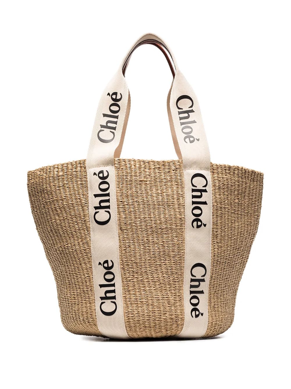 Borsa cesto Woody grande in fibre naturali