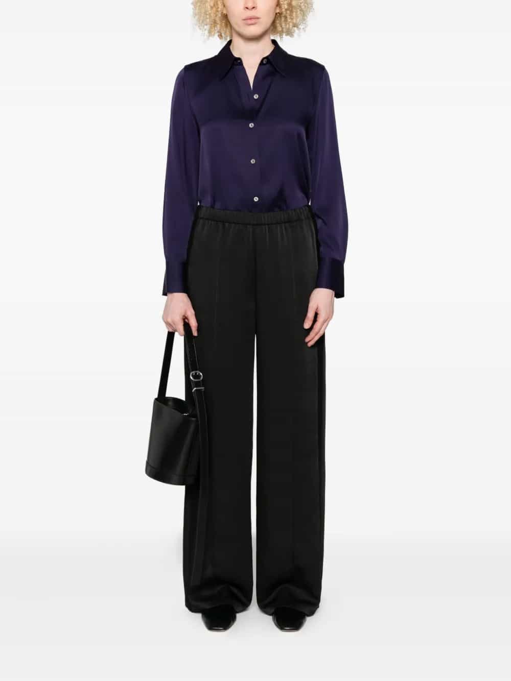 Camicia con abbottonatura frontale