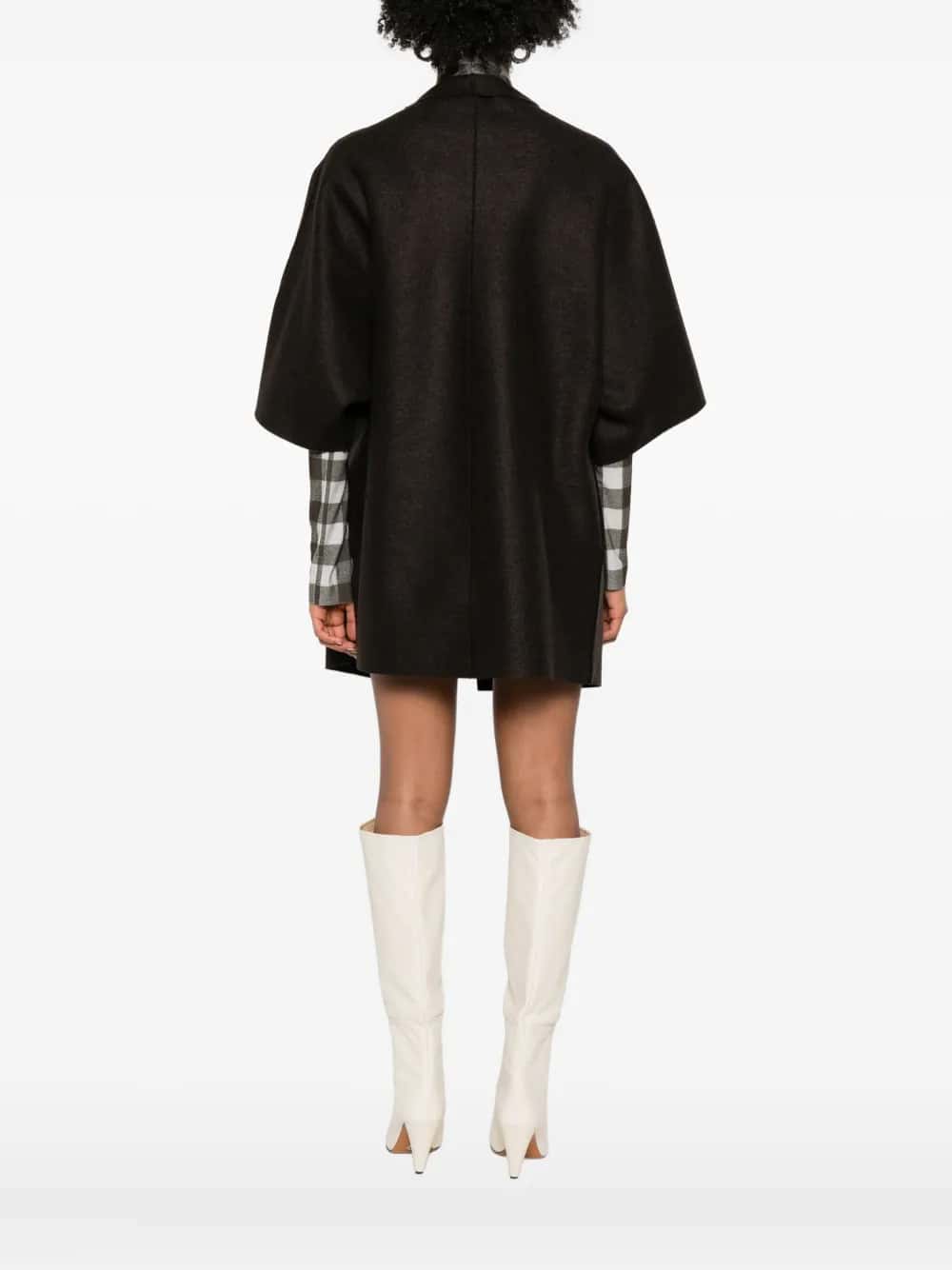 Kimono in lana stirata