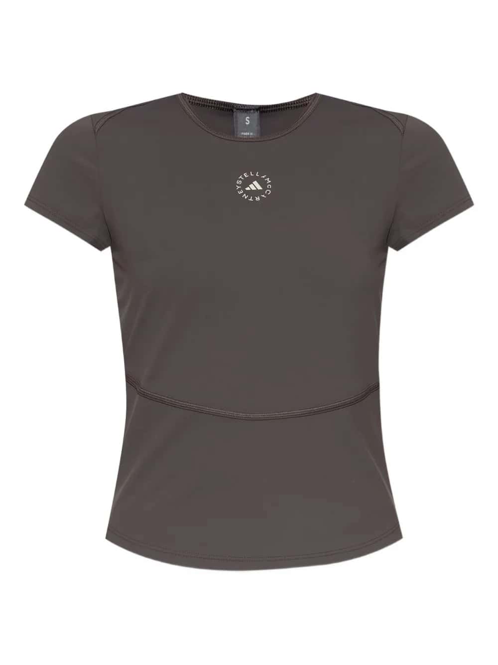 Adidas By Stella McCartney Logo Printed Crewneck T-Shirt