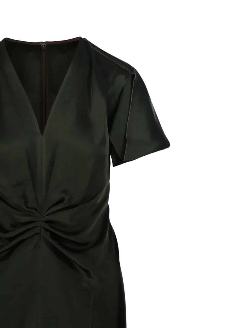 V NECK BELLA MIDI DRESS