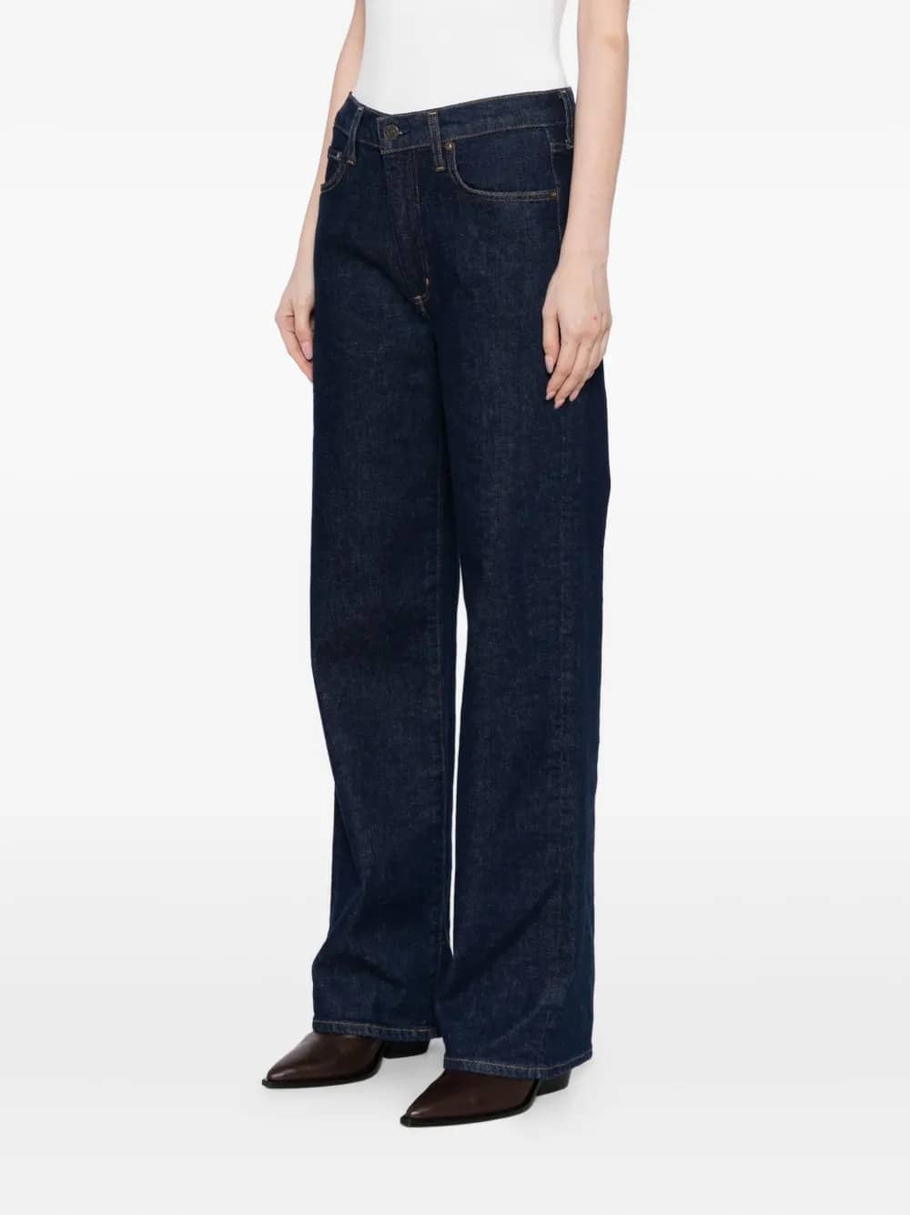 JEANS LUNGO DRITTO