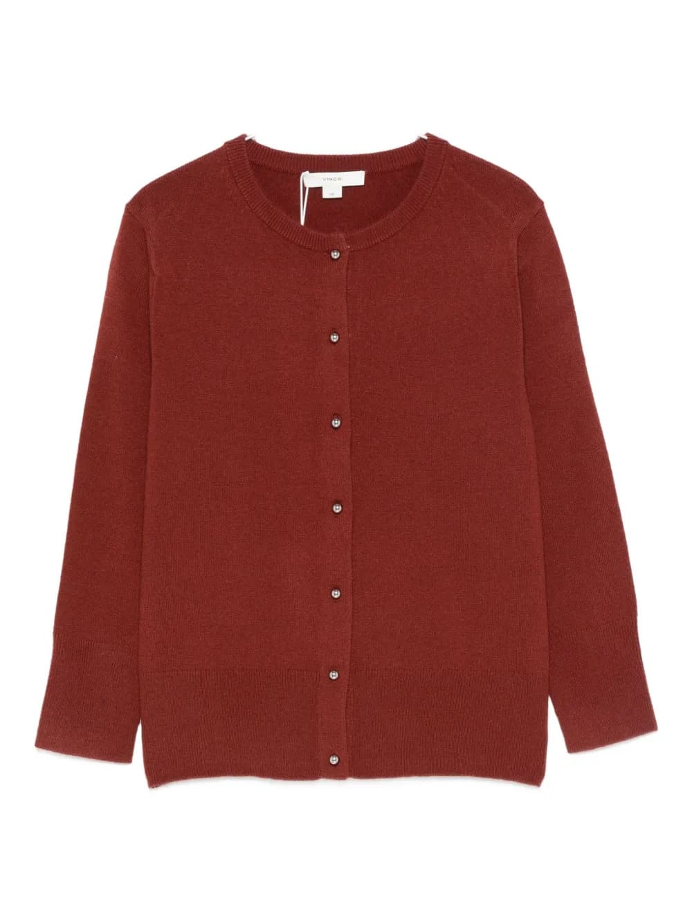 Cardigan in misto lana e cashmere con bottoni in metallo
