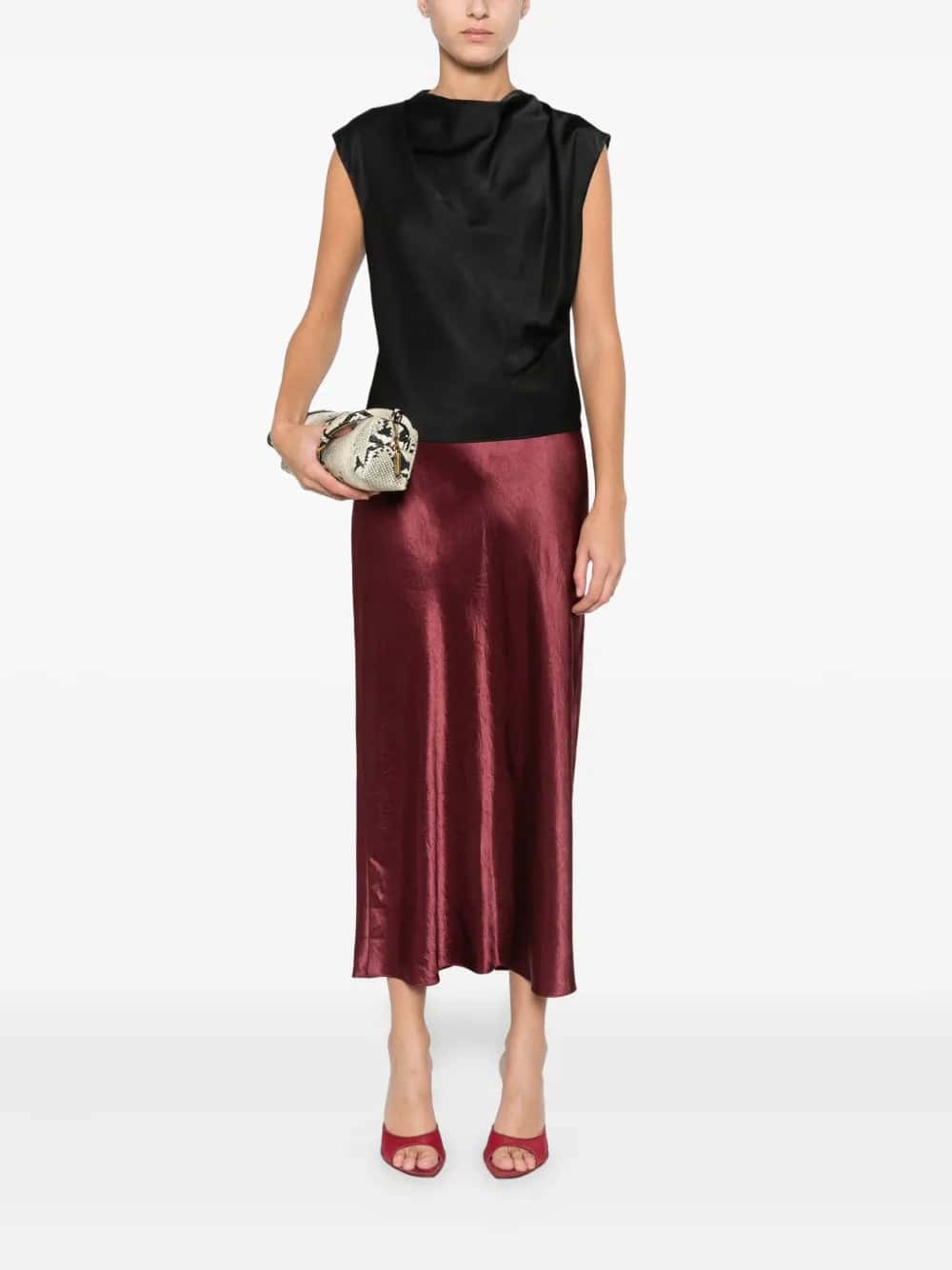 Blusa smanicata