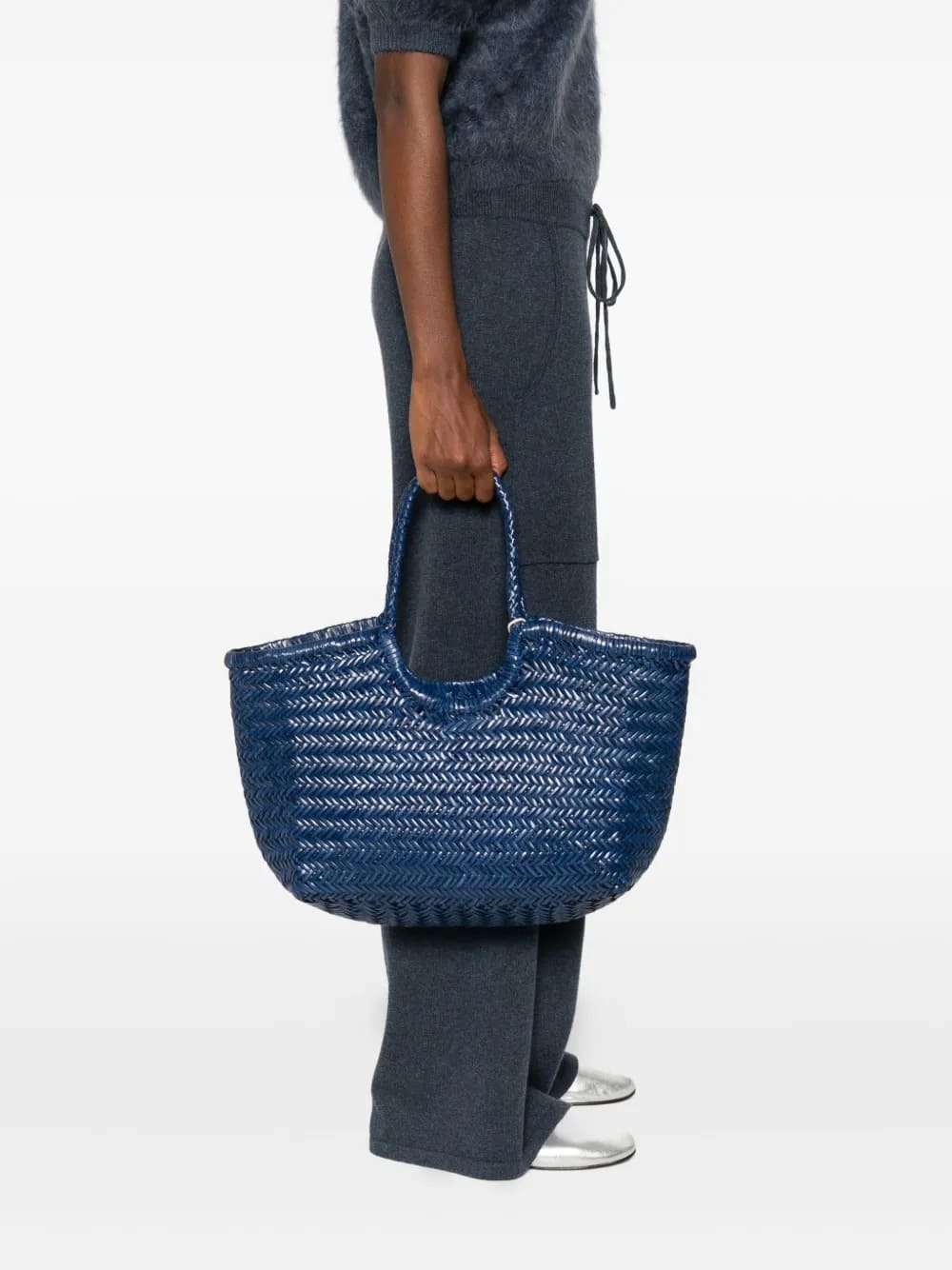 Borsa grande Nantucket Basket Navy