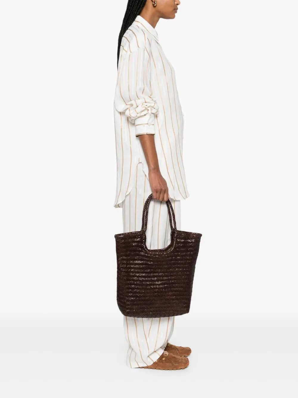 Borsa Diagonal Dark Brown