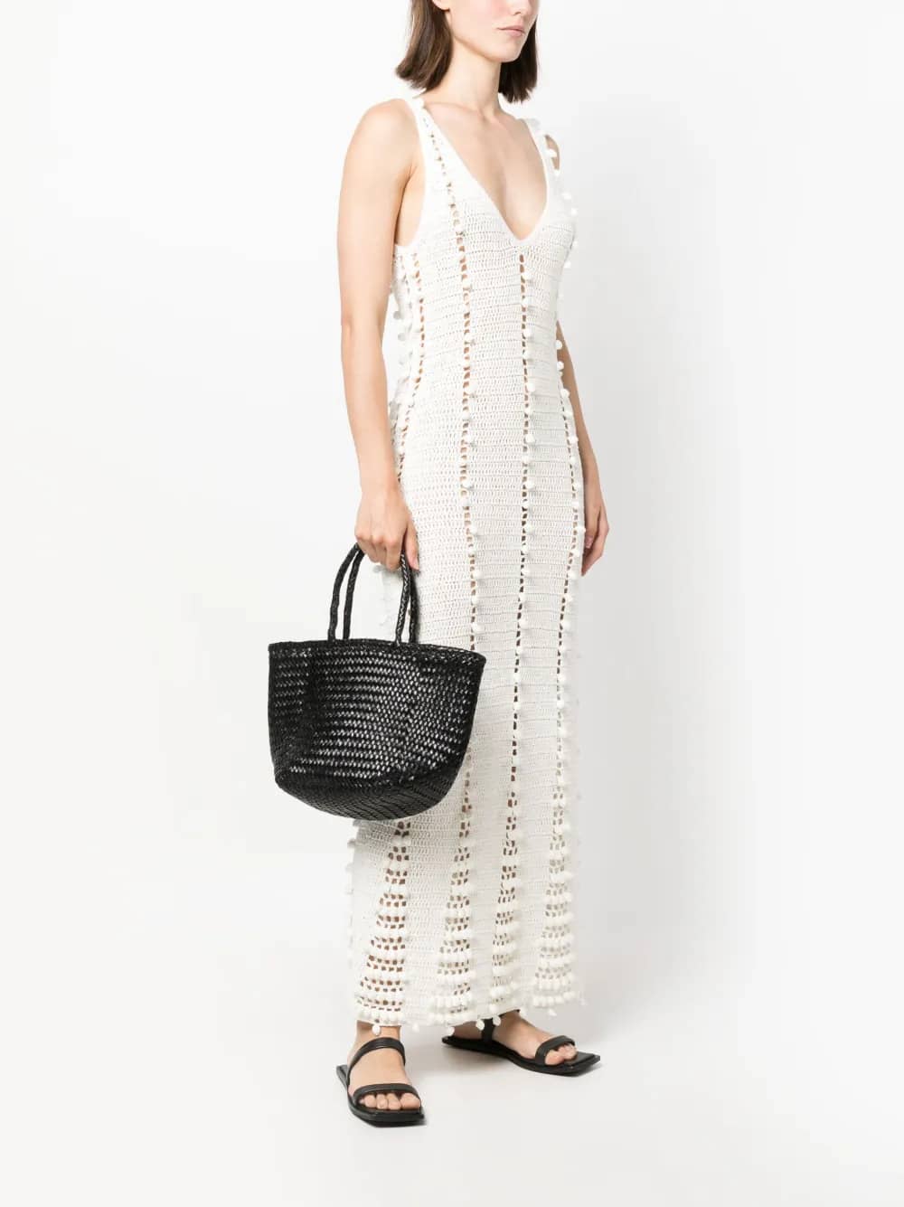 Borsa Grace Basket mini Black