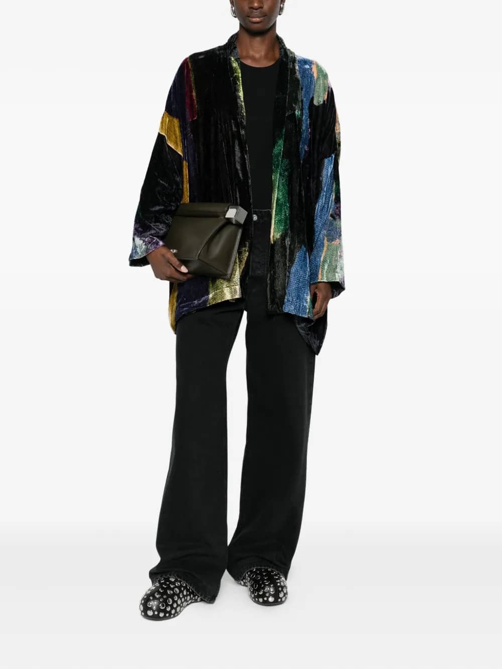 LADIES COAT SILK