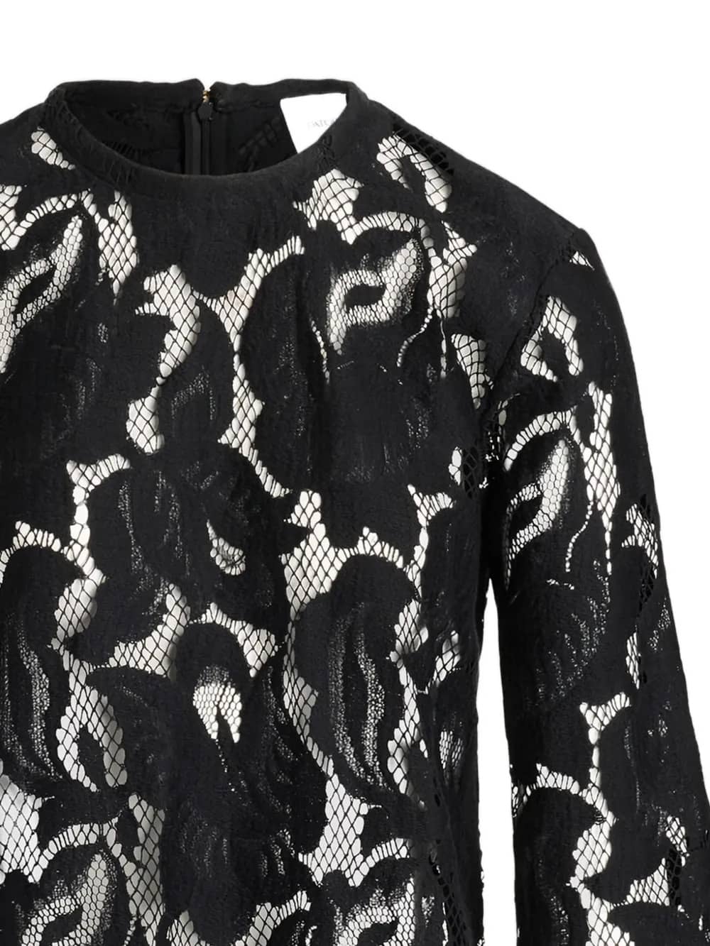 CAMICIA GIROCOLLO IN PIZZO