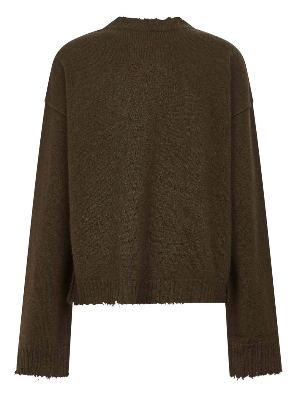 Maglione con effetto vissuto