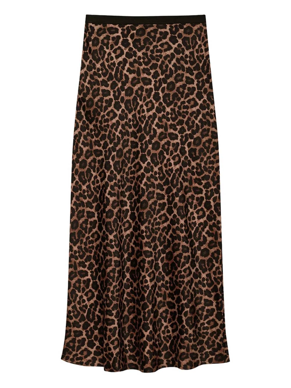 PRINTED BAR SILK SKIRT