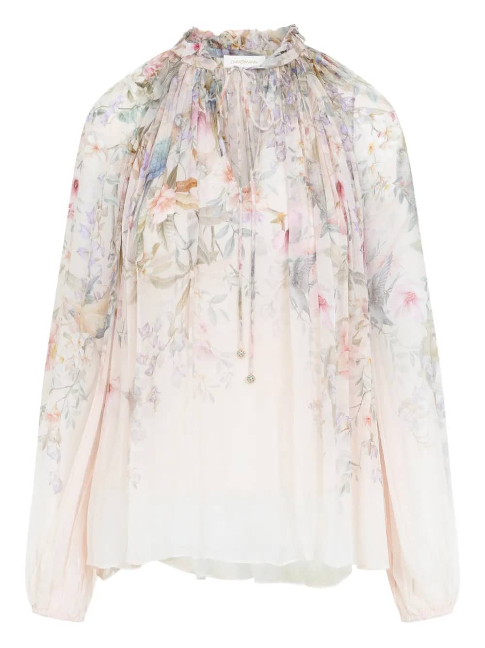 REBELLION BILLOW BLOUSE Cream Aviary
