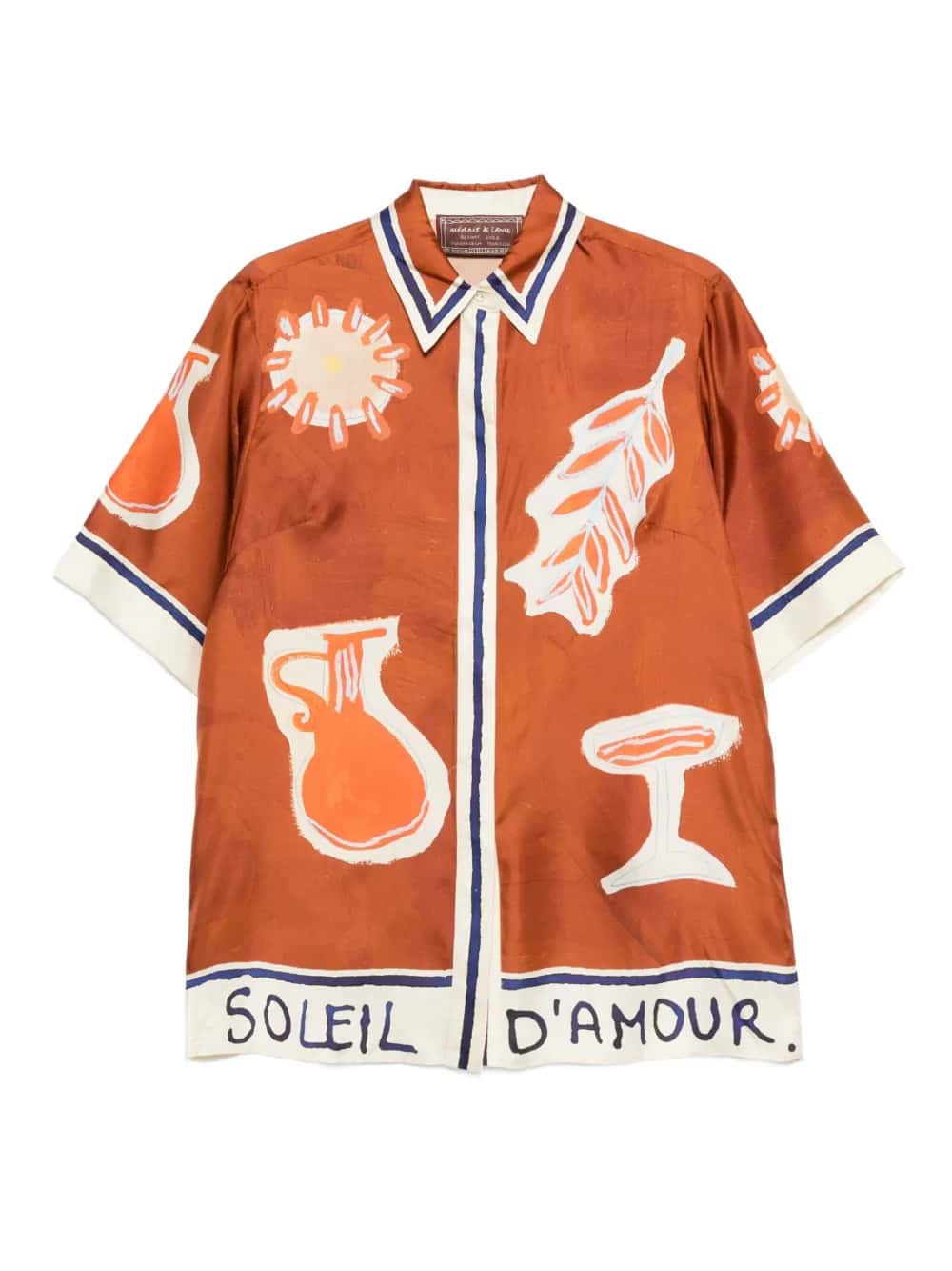 Camicia in Seta Soleil D`Amour ALÉMAIS – Seta Twill