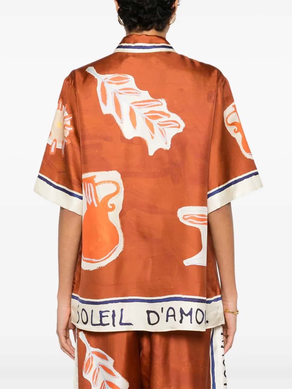 Camicia in Seta Soleil D`Amour ALÉMAIS – Seta Twill