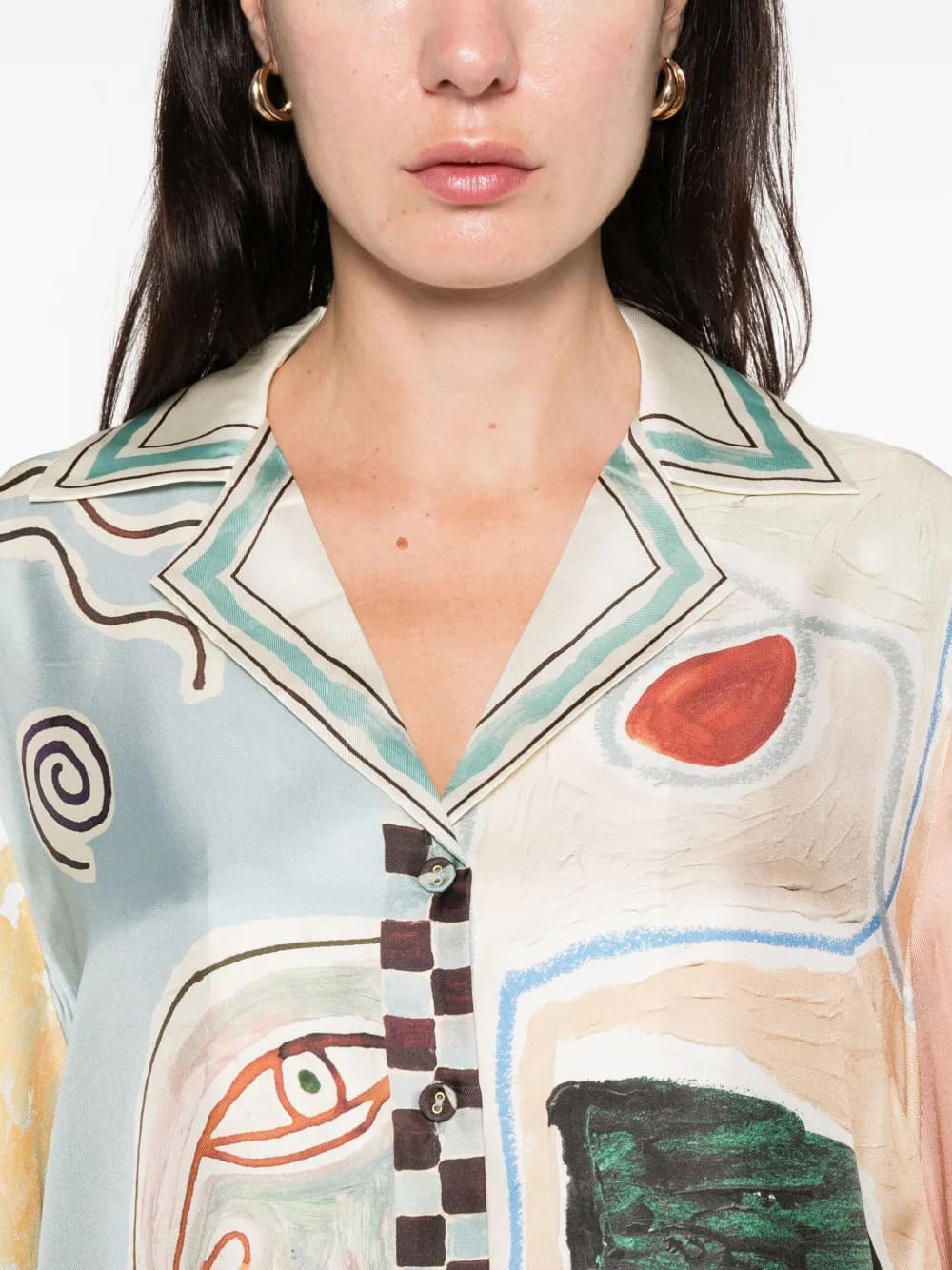Camicia in Seta Michelle ALÉMAIS – 100% Seta Twill
