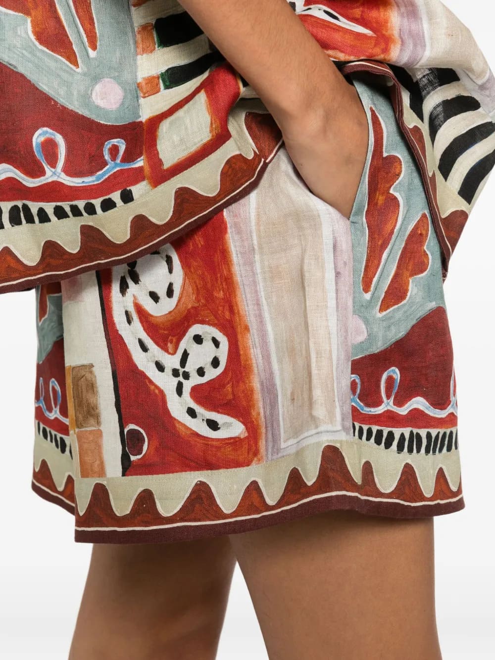 Short Michelle ALÉMAIS – 100% Lino Europeo