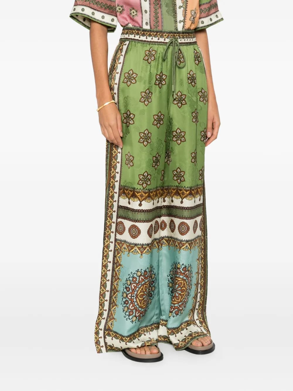 Pantaloni Contina ALÉMAIS – Jacquard in Viscosa